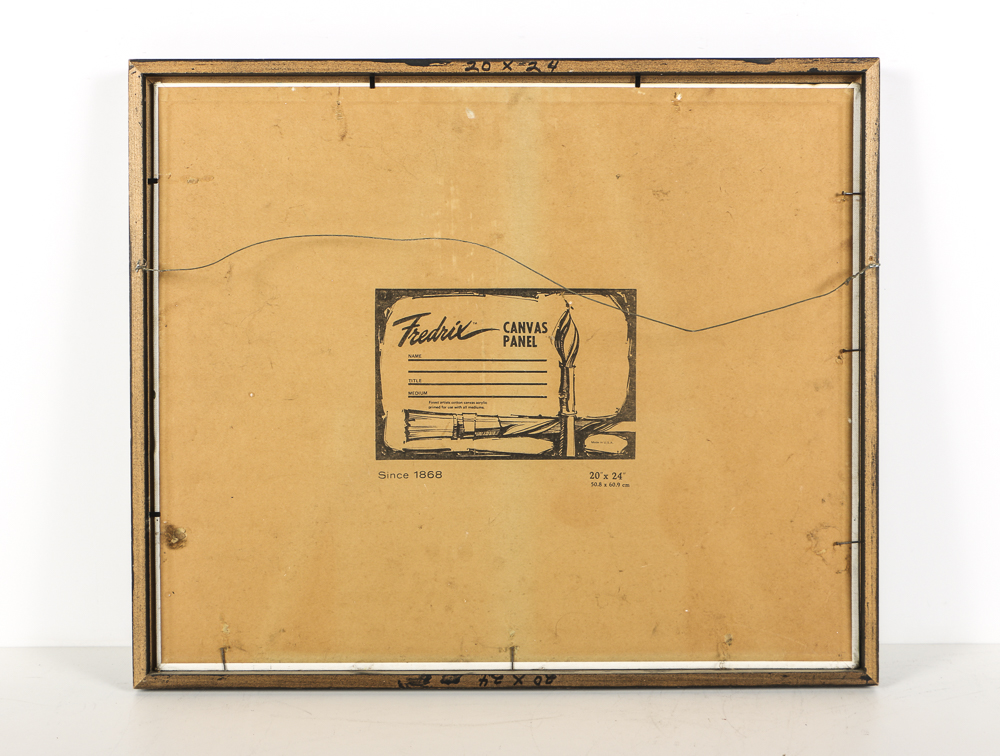 Harry J. Gildar Oil Painting on Canvas Board Landscape