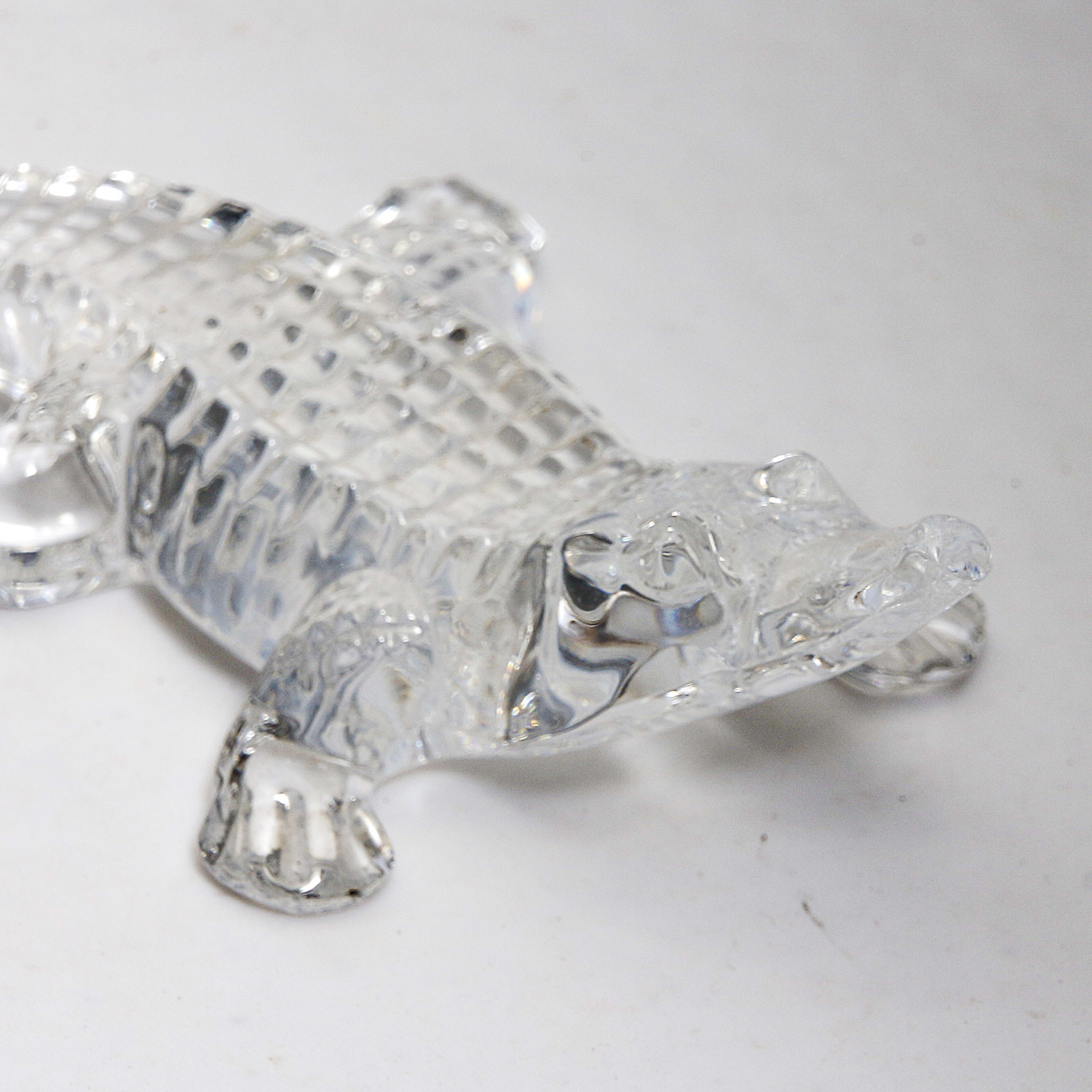 Pair of Waterford Crystal Alligators