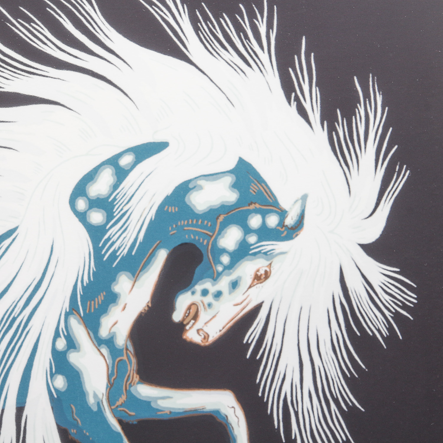 Woody Crumbo Serigraph "Spirit Horse"