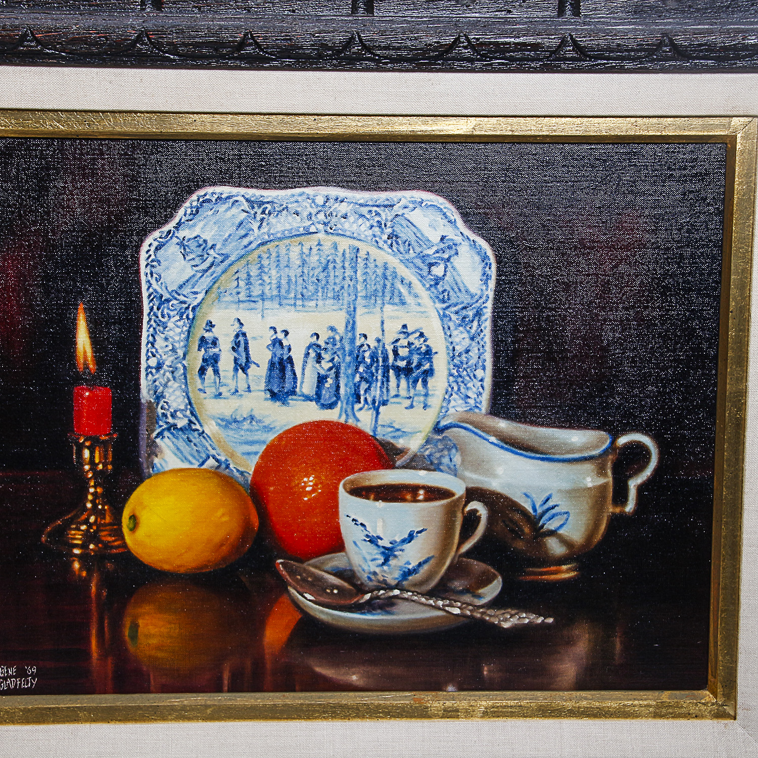 Gene Gladfelty Original Oil Still Life