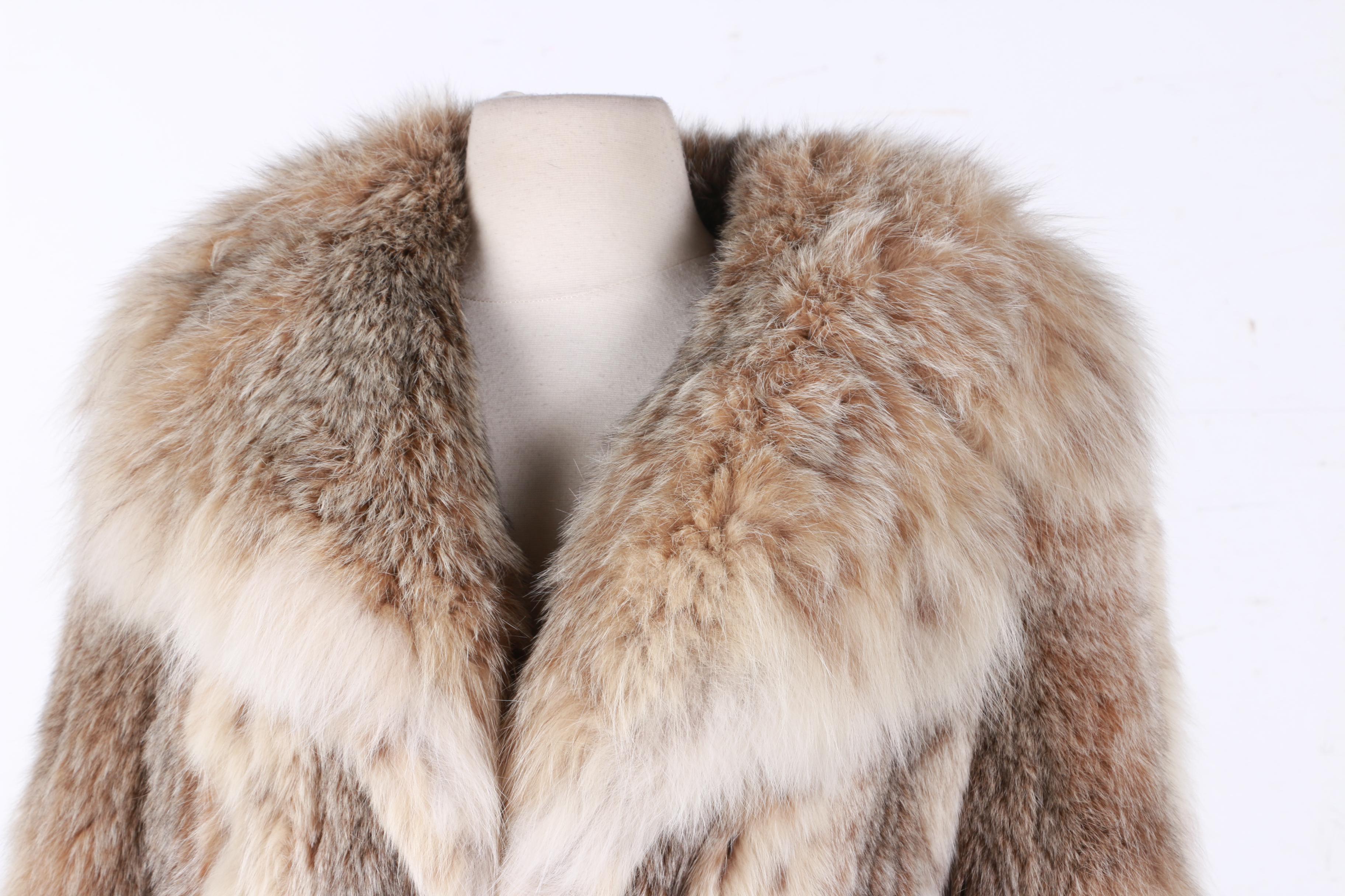 Women's Vintage Canadian Lynx Fur Coat