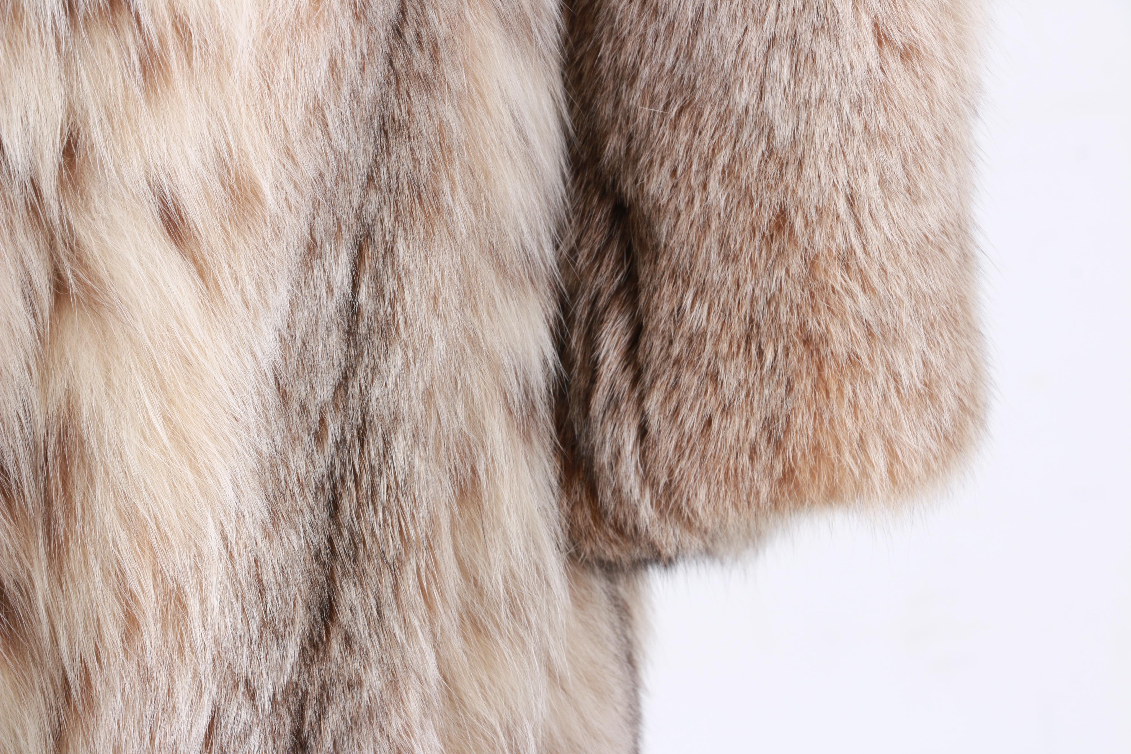 Women's Vintage Canadian Lynx Fur Coat