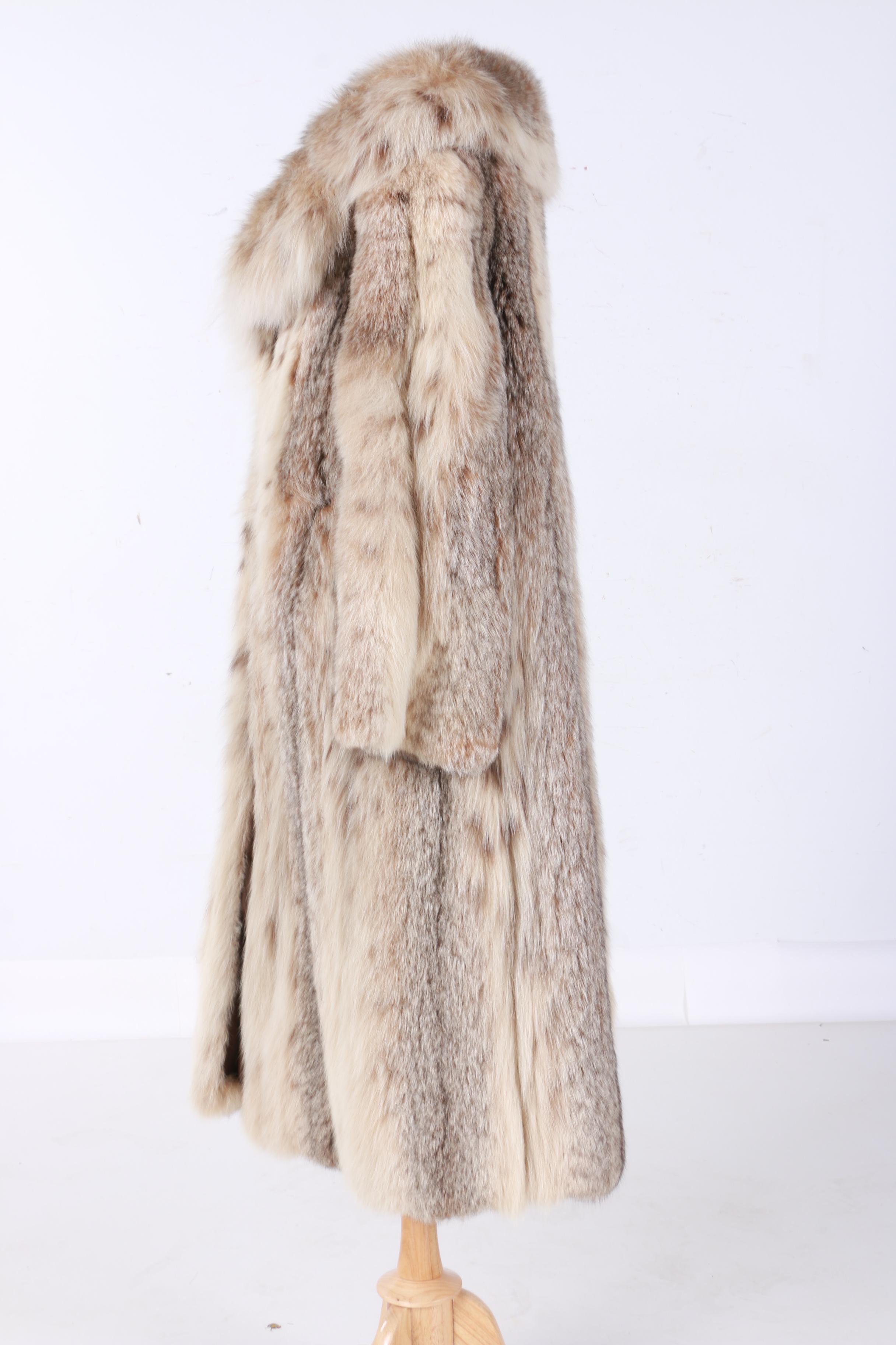 Women's Vintage Canadian Lynx Fur Coat