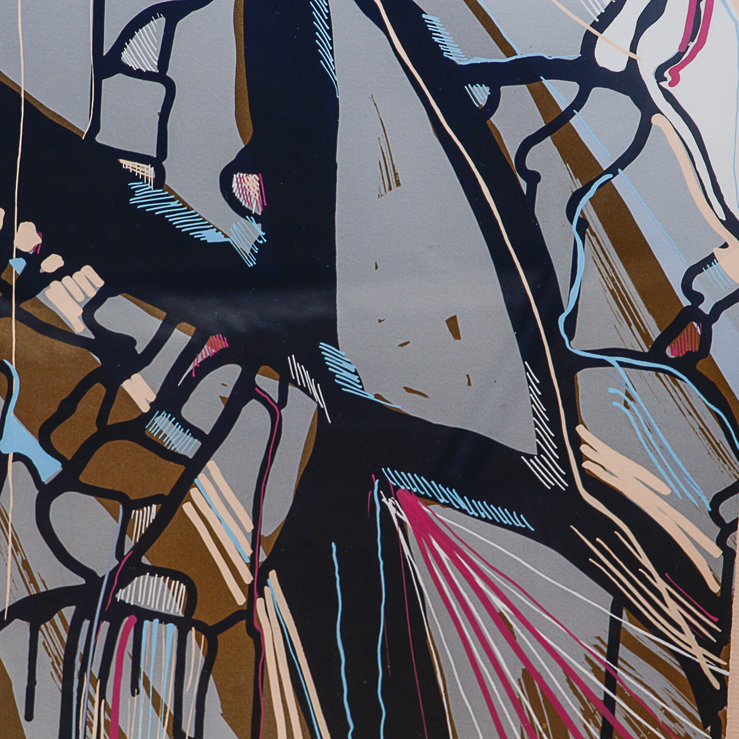 Dolona Roberts Limited Edition Serigraph of Pueblo Indian