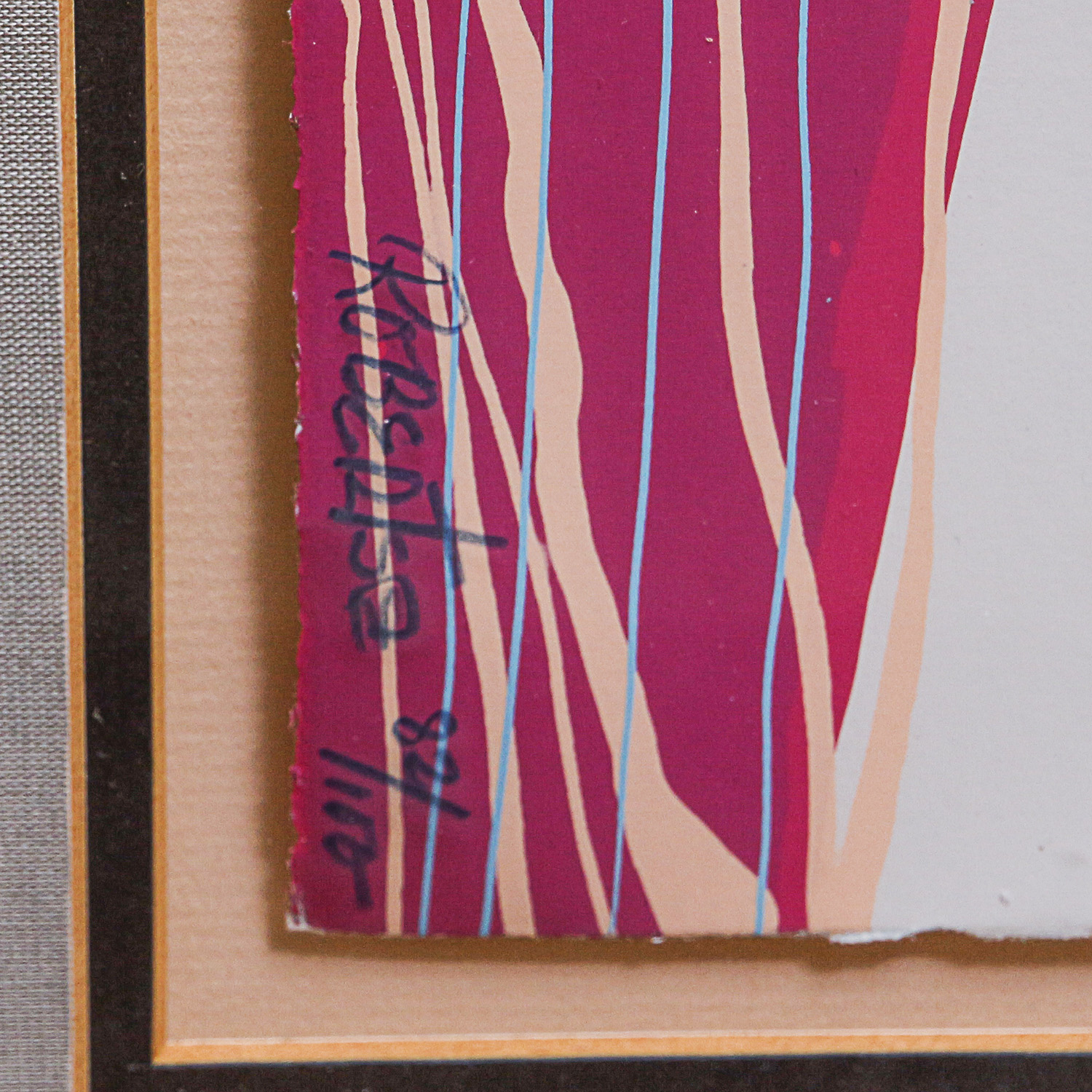 Dolona Roberts Limited Edition Serigraph of Pueblo Indian