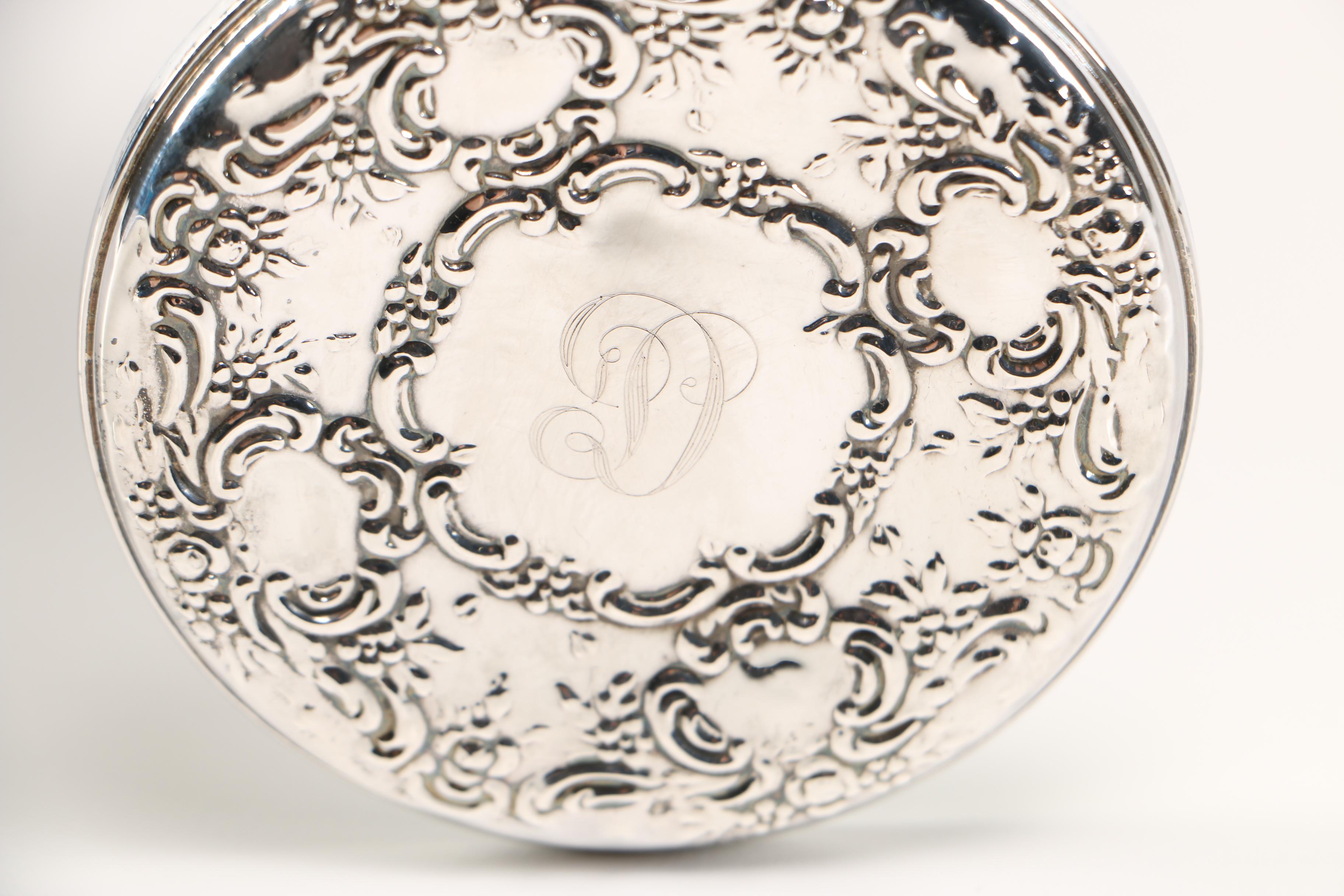 Towle Silversmiths Sterling Silver Compact Mirror