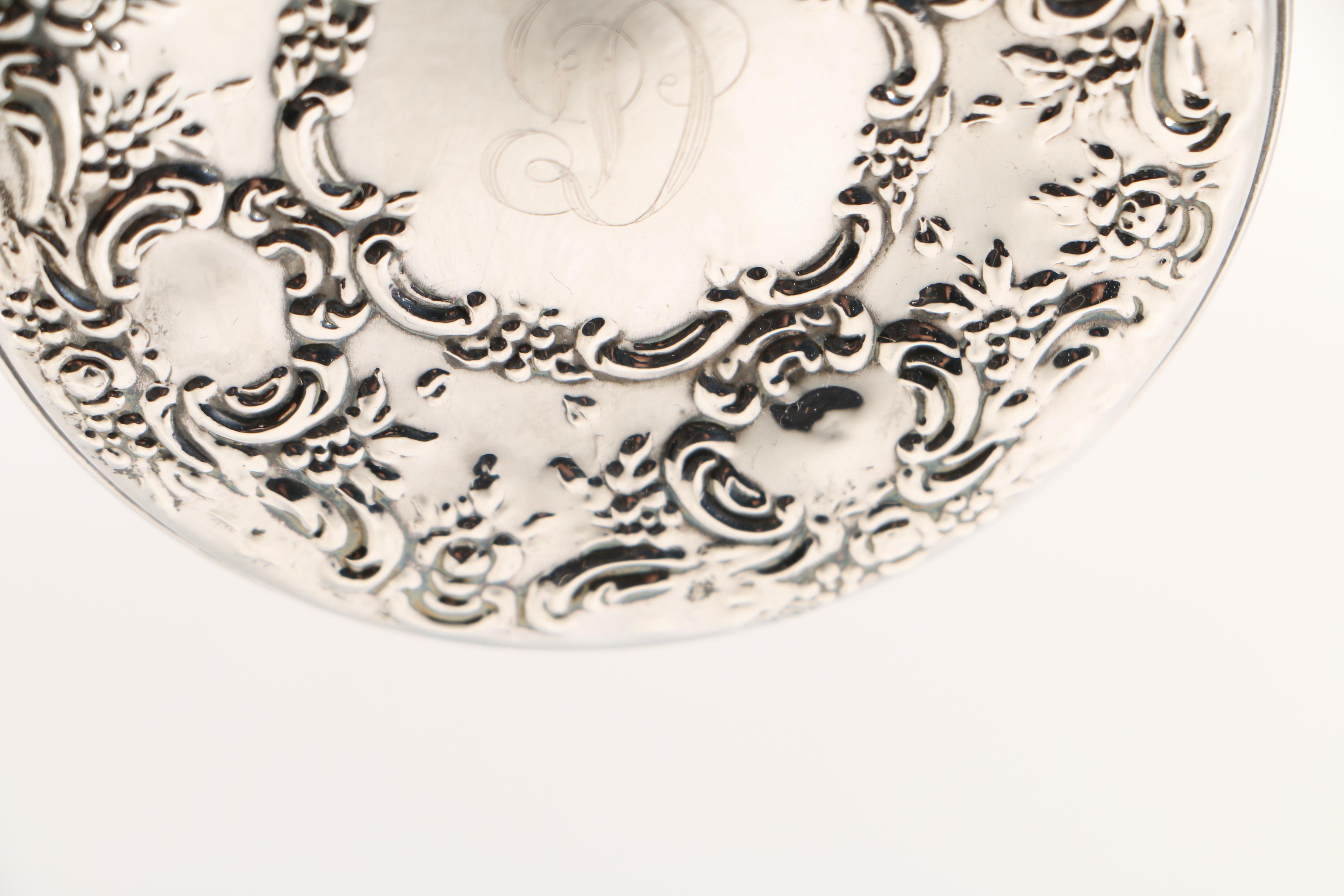 Towle Silversmiths Sterling Silver Compact Mirror