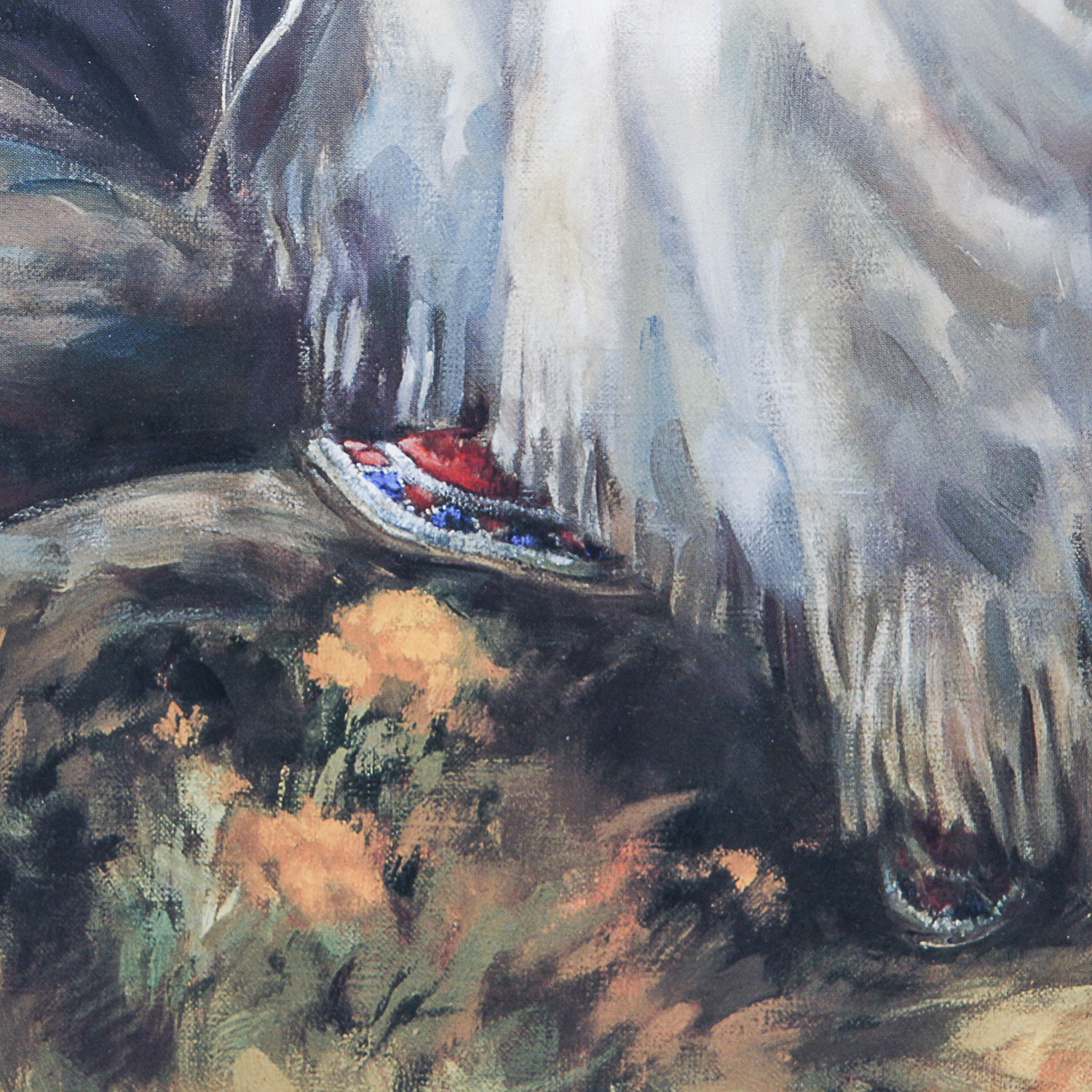 Signed Offset Lithograph After Vel Miller's "Teton Morning"