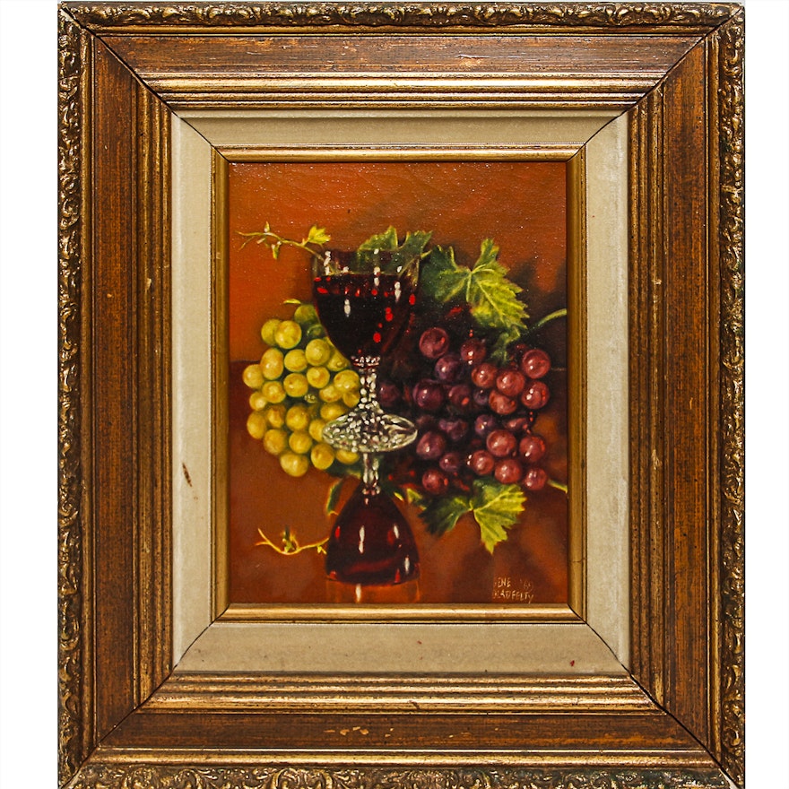 Gene Gladfelty Original Oil Still Life