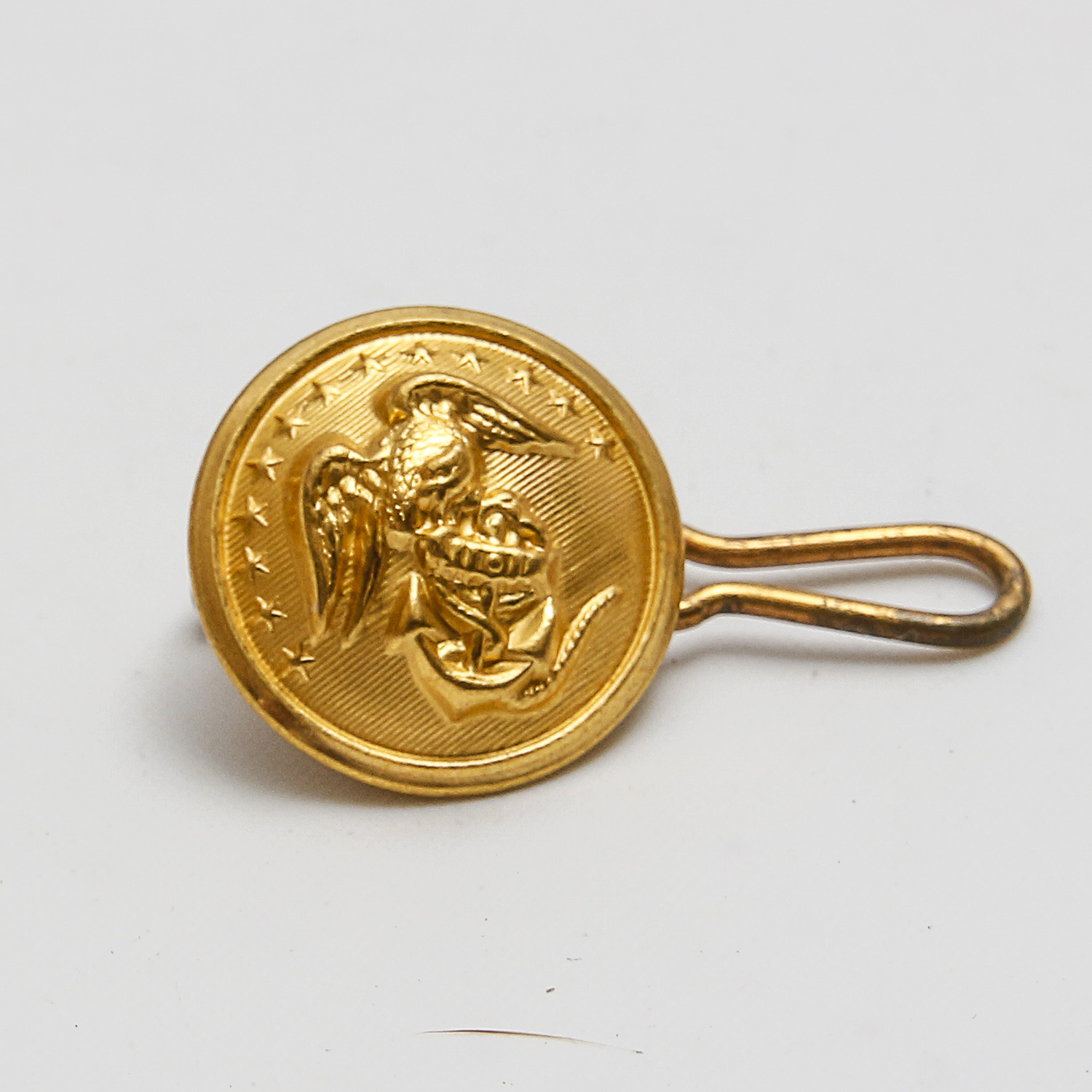 Vietnam-Era Navy Dress Uniform Buttons and Tie Clips