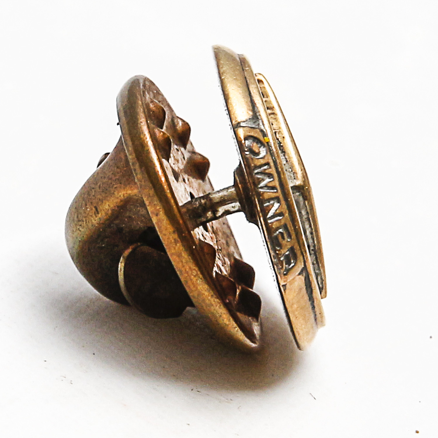 10K Gold and Enamel Chevrolet Corvette Owner Tie Tack