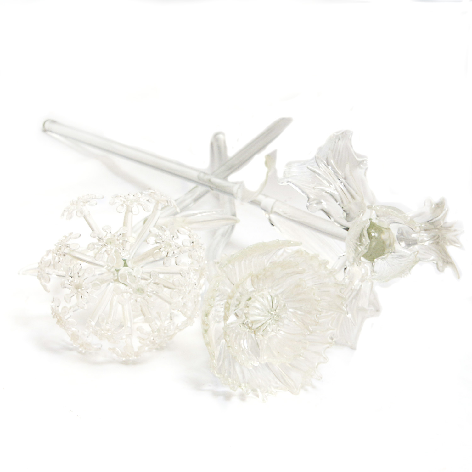 Marc Jacobs Waterford Crystal  "Clare" Flowers