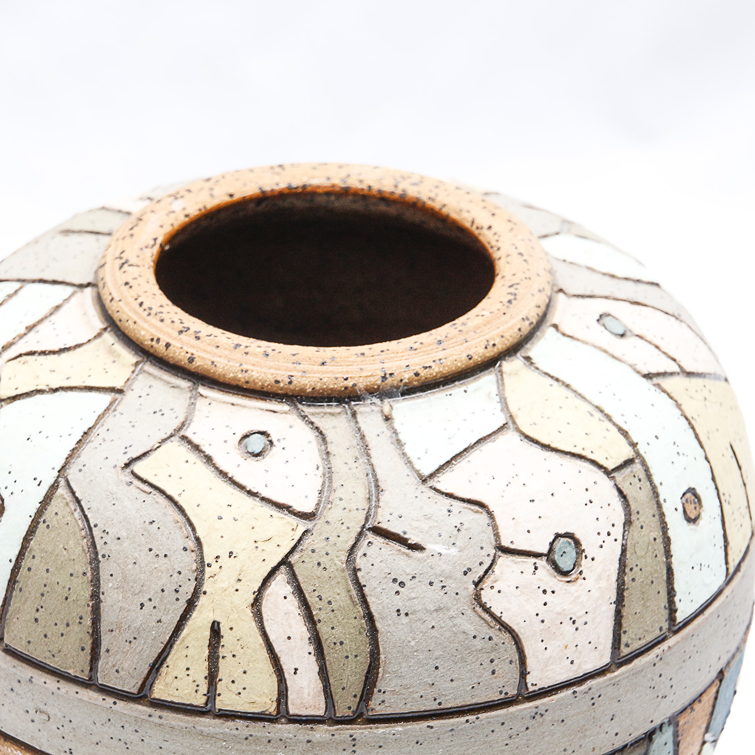 Signed Marty Ray Pottery Vessel