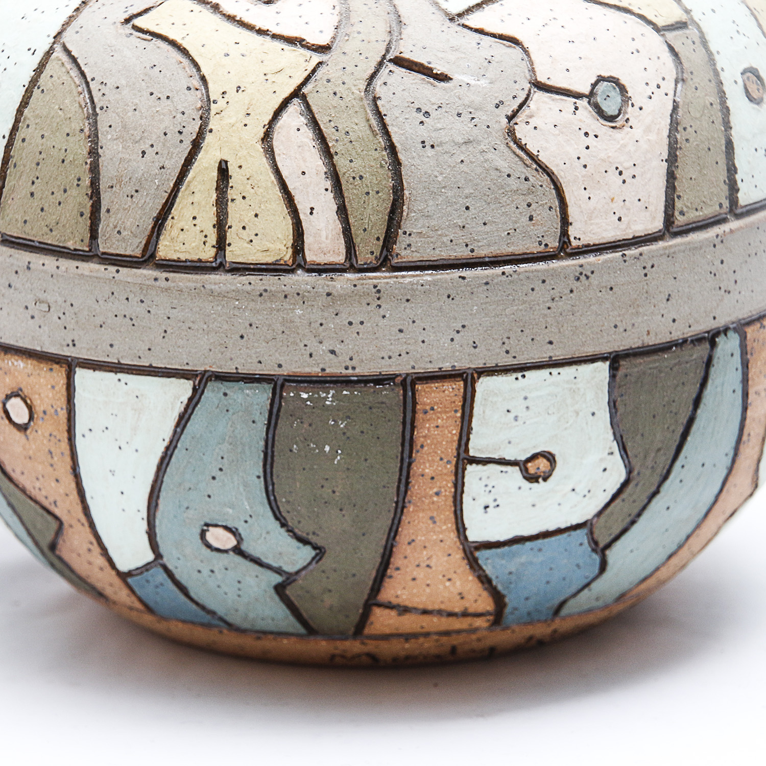 Signed Marty Ray Pottery Vessel