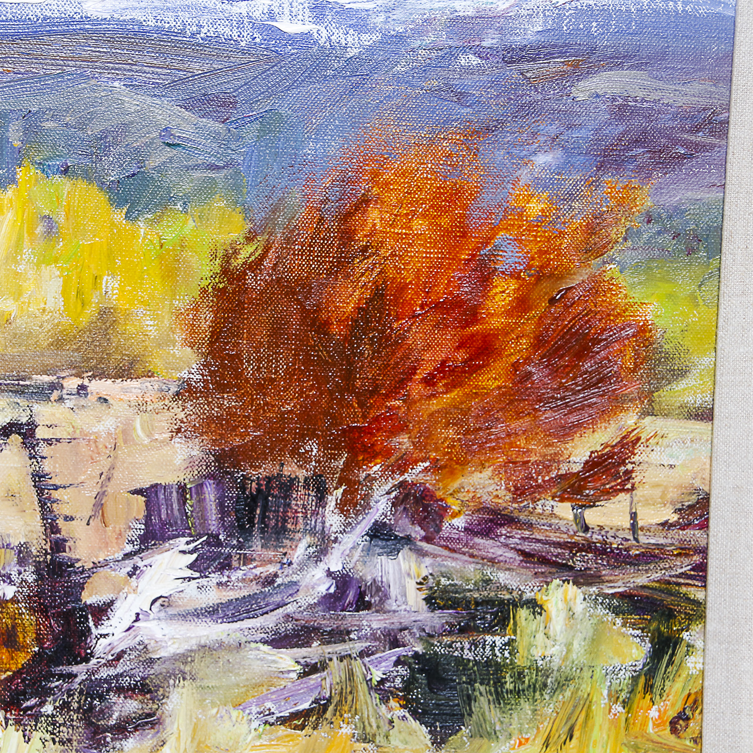 Walt Gonske Original Oil on Canvas "Almost to Rio Costilla"