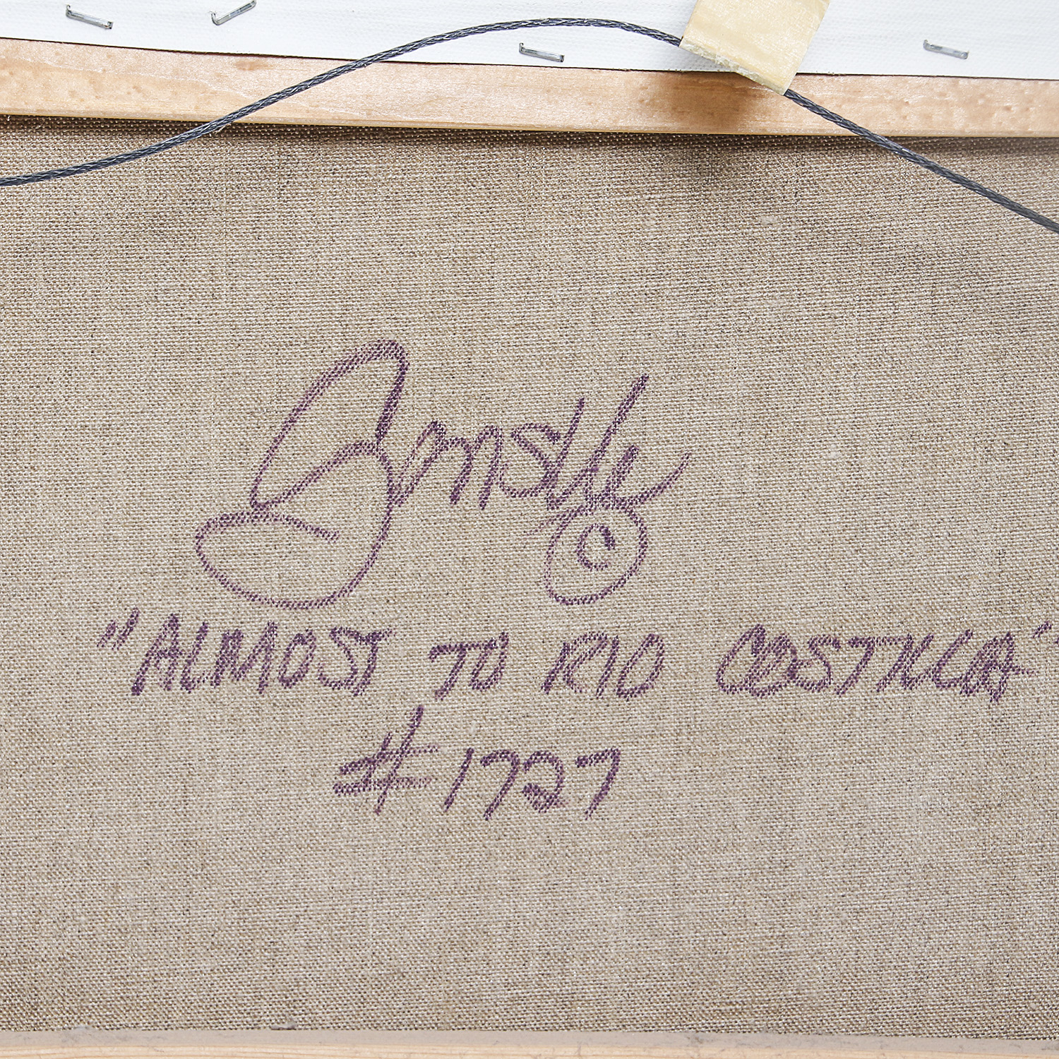 Walt Gonske Original Oil on Canvas "Almost to Rio Costilla"