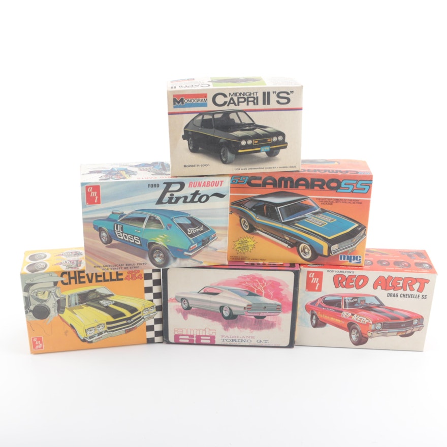 Collection of Model Car Kits