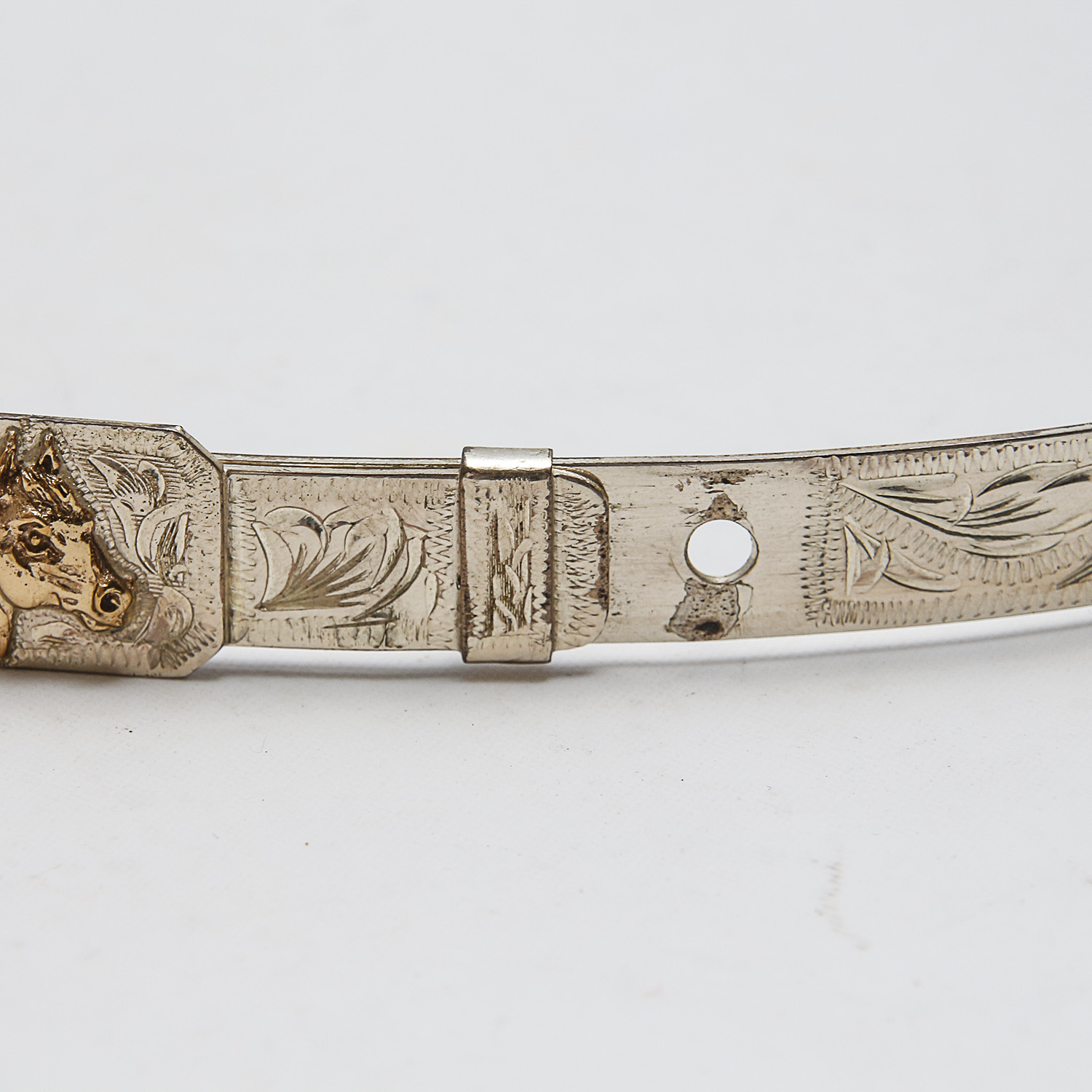 Vintage Sterling and 10K Sunset Trails Hat Band