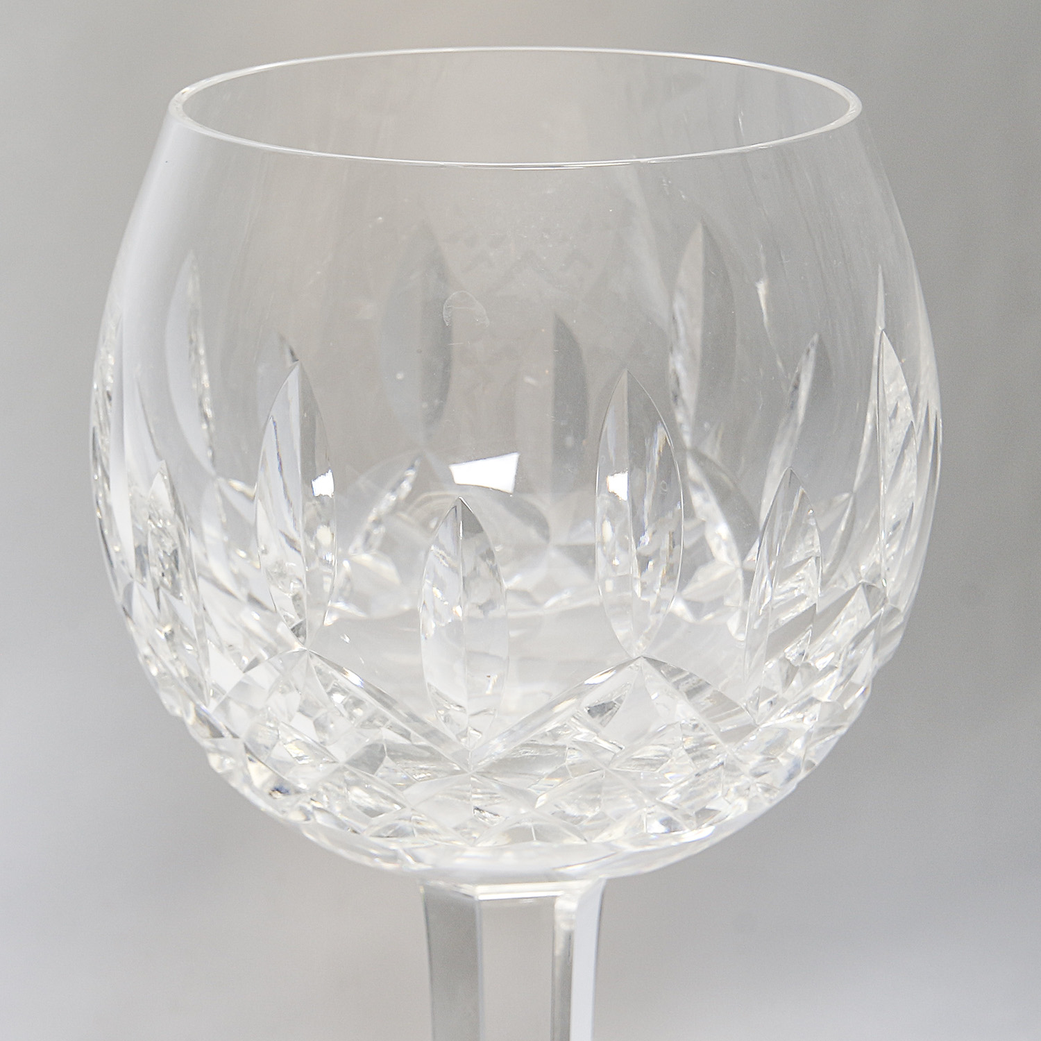 Waterford "Lismore" Balloon Wine Glasses