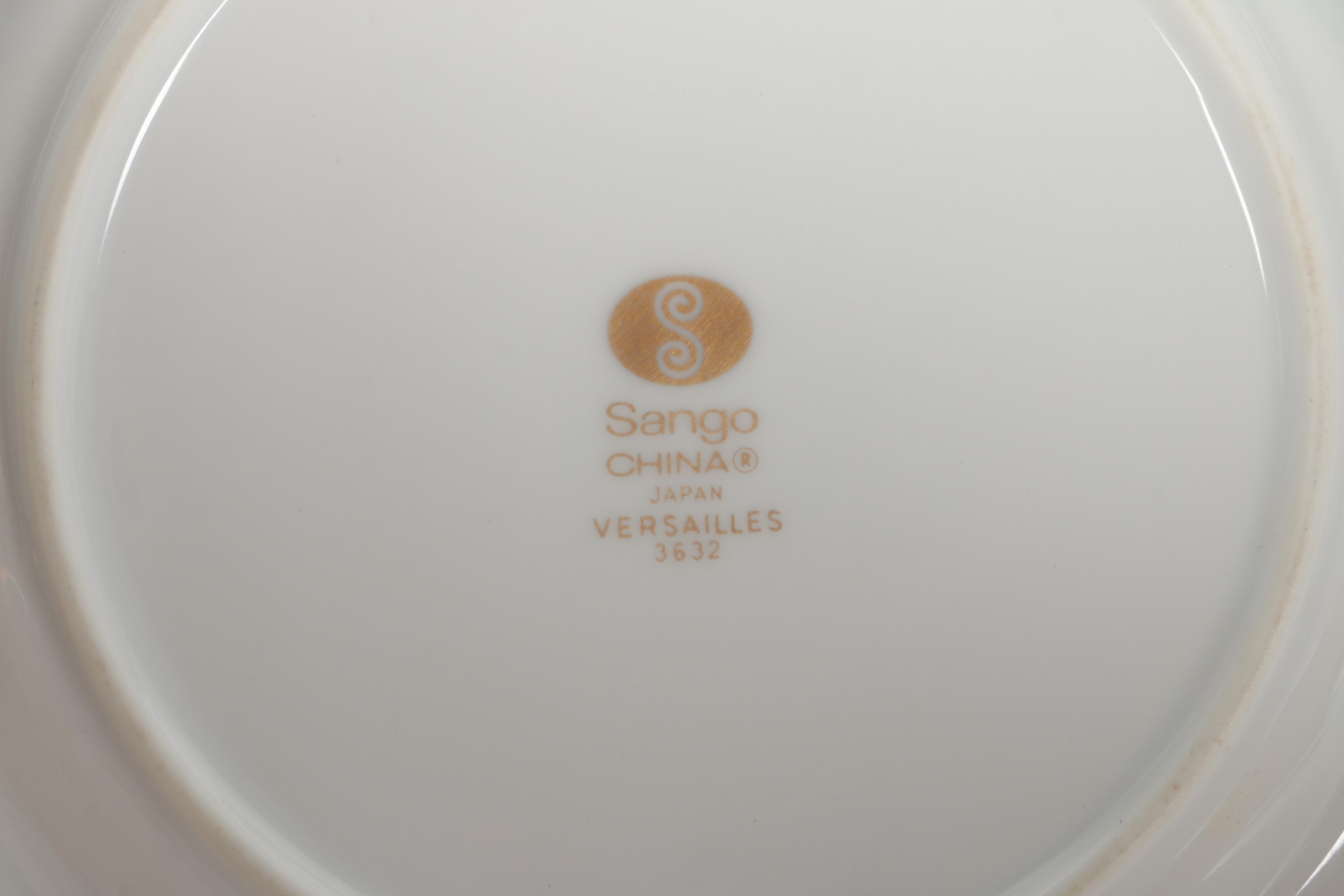 Sango China Dinnerware