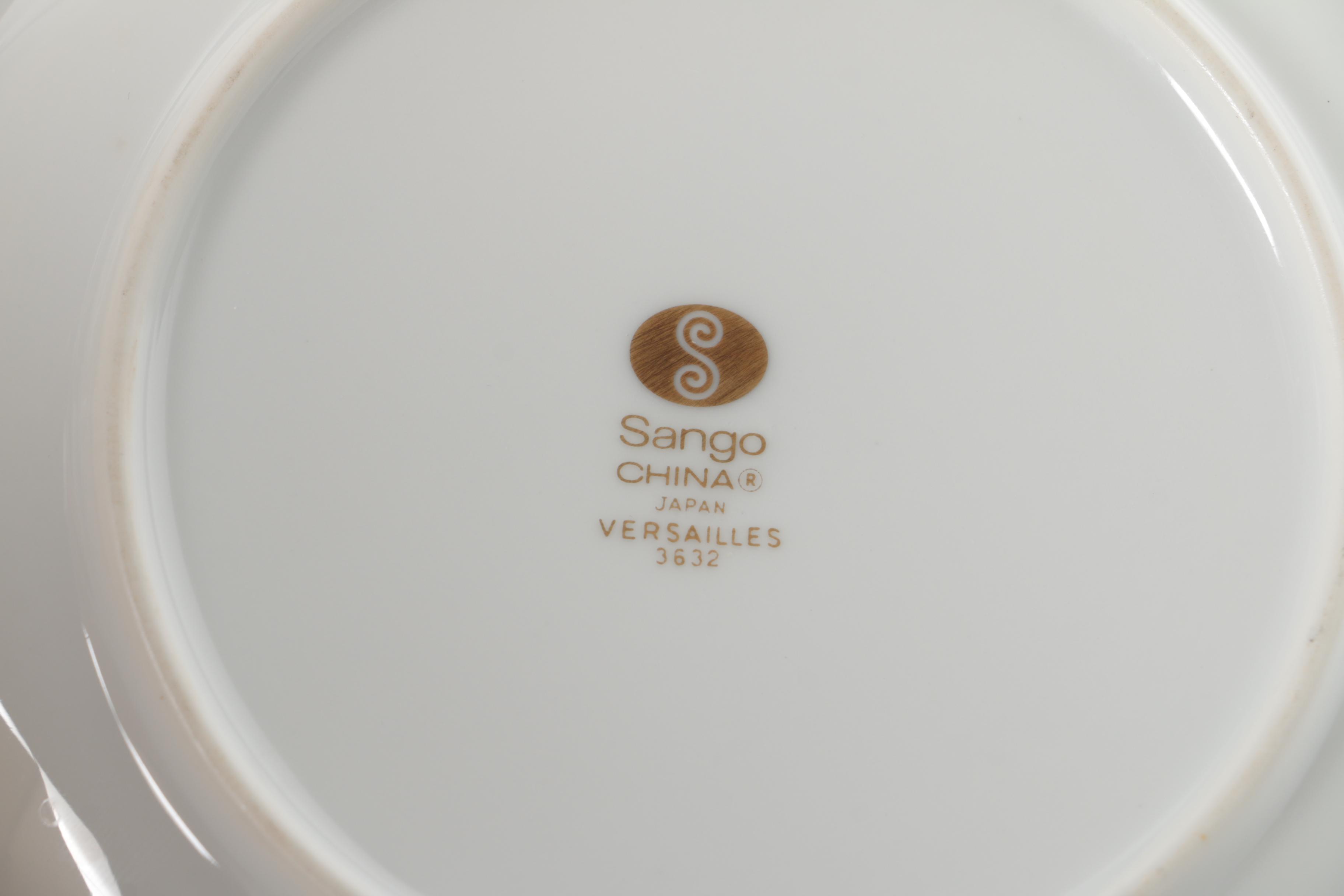 Sango China Dinnerware