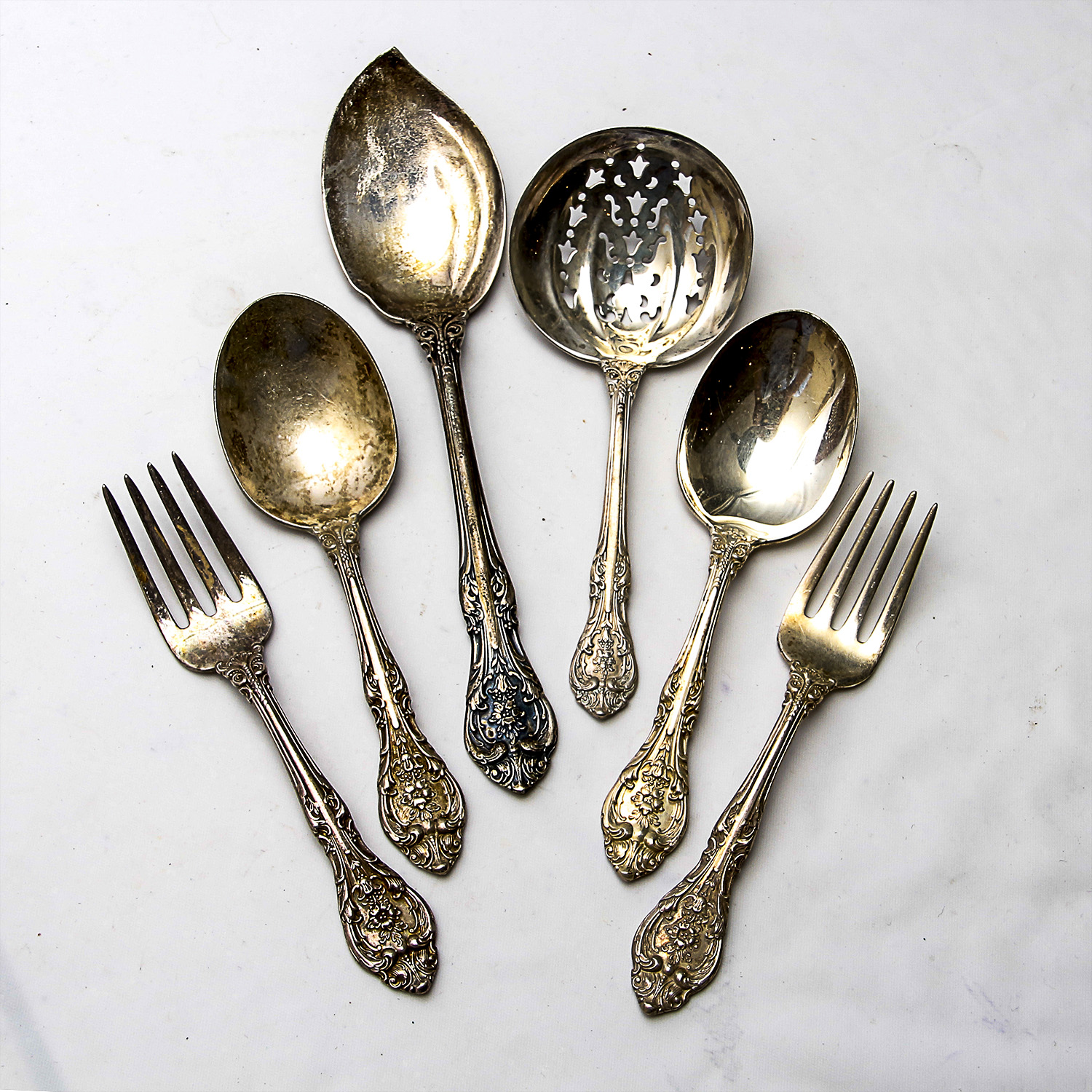 Gorham "King Edward" Sterling Silver Flatware and More
