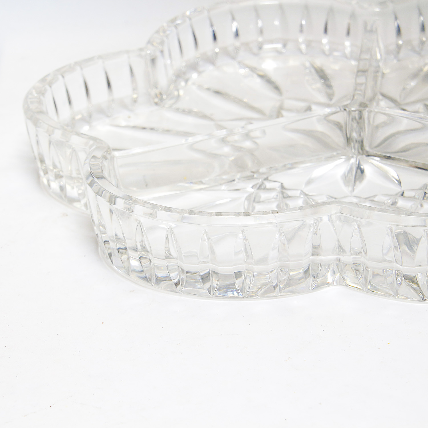 Waterford Crystal "Lismore" Divided Dish