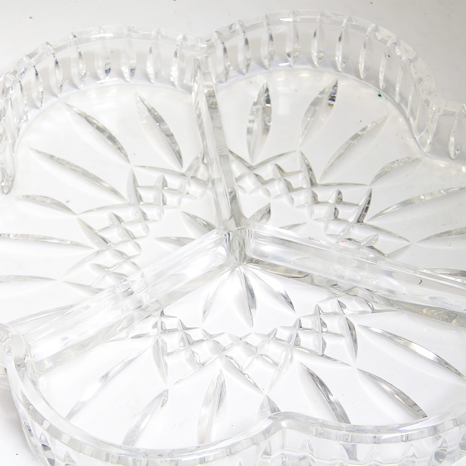 Waterford Crystal "Lismore" Divided Dish