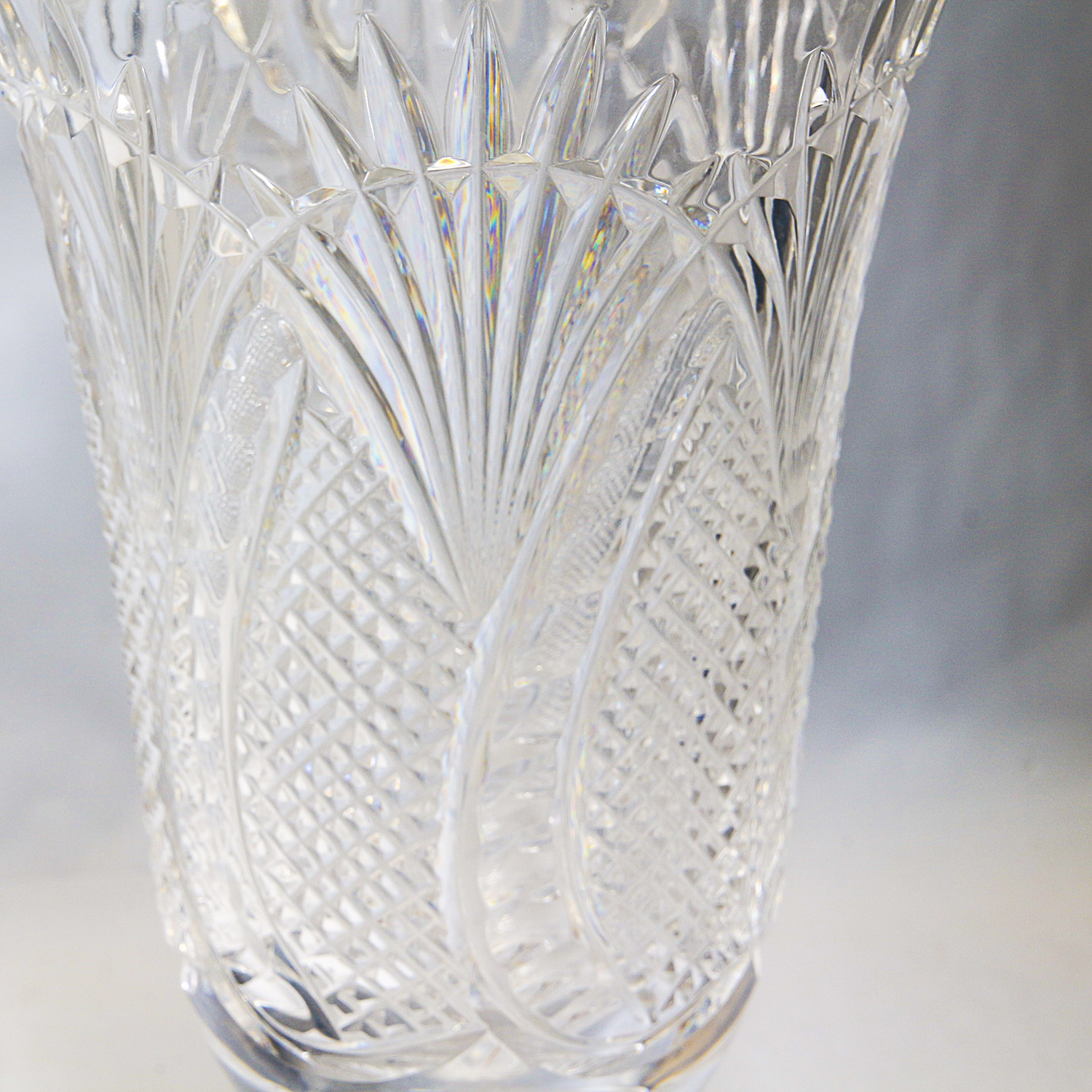 Waterford Crystal "Seahorse" and "Balmoral" Vases