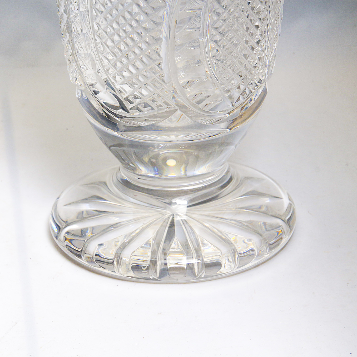 Waterford Crystal "Seahorse" and "Balmoral" Vases