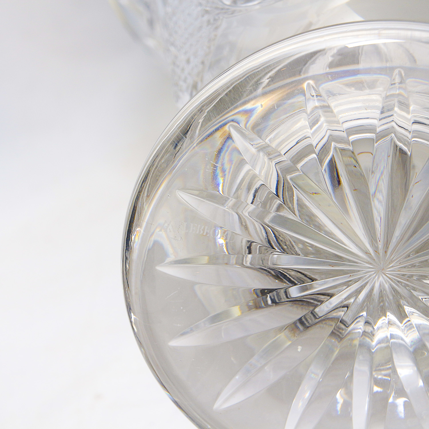 Waterford Crystal "Seahorse" and "Balmoral" Vases