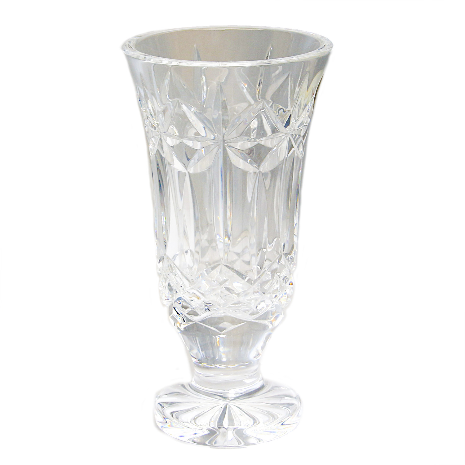 Waterford Crystal "Seahorse" and "Balmoral" Vases