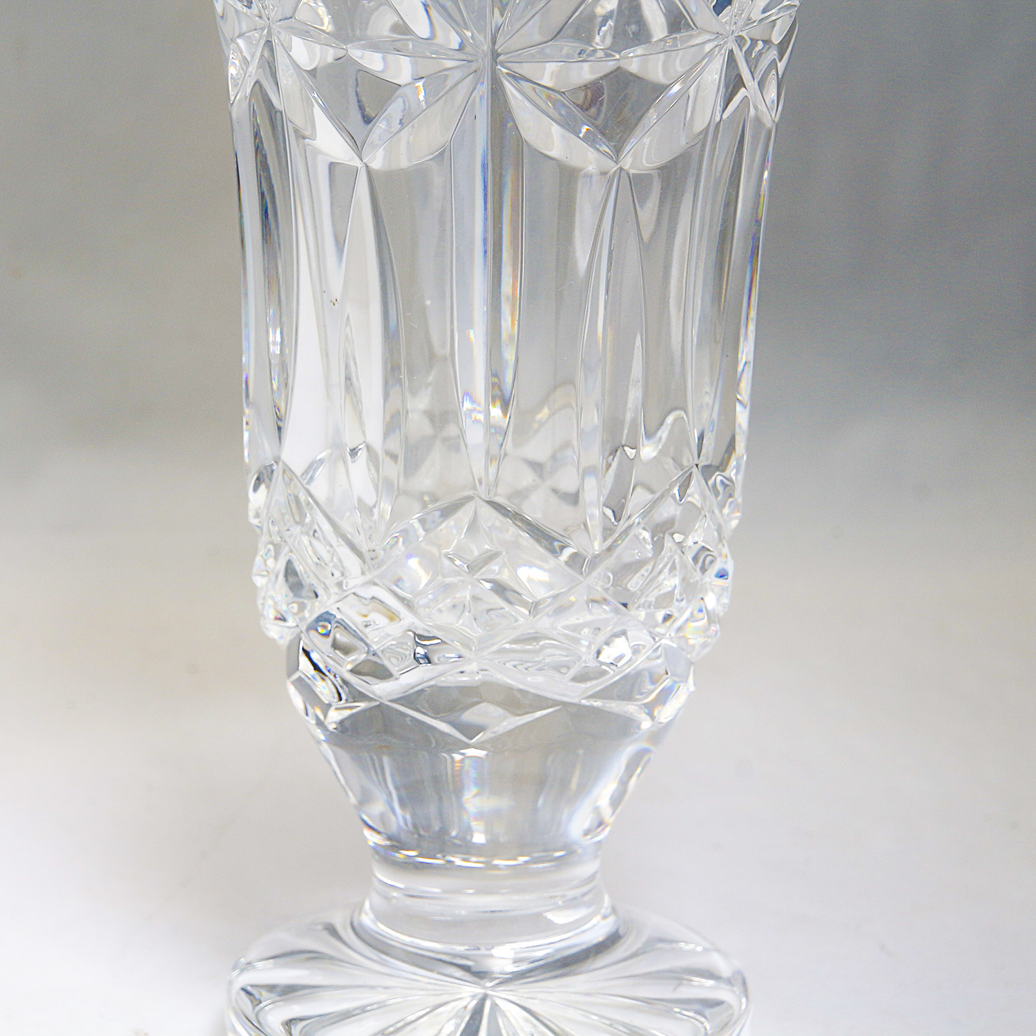 Waterford Crystal "Seahorse" and "Balmoral" Vases