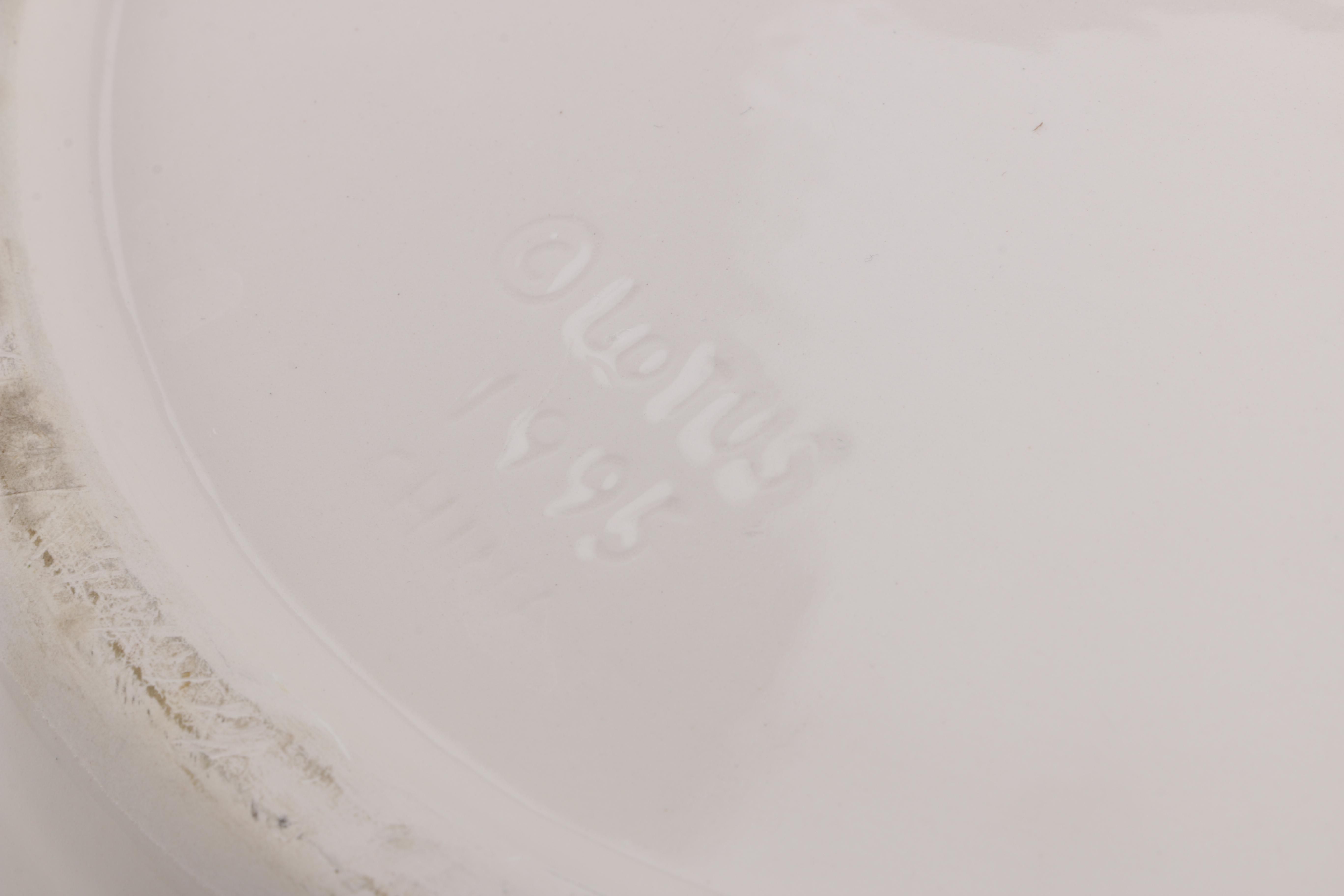 Lotus Swimming Pool Theme Chip and Dip Serveware