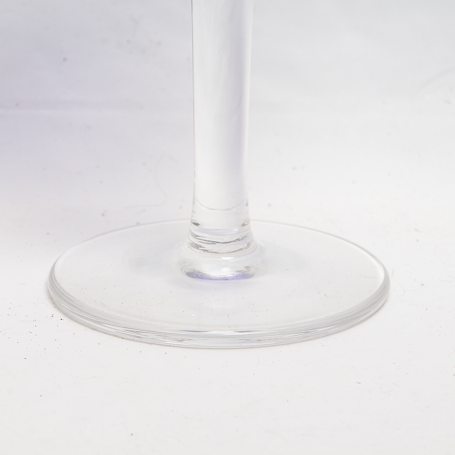 Pair of St. Louis Cased Wine Glasses From The S.S. France