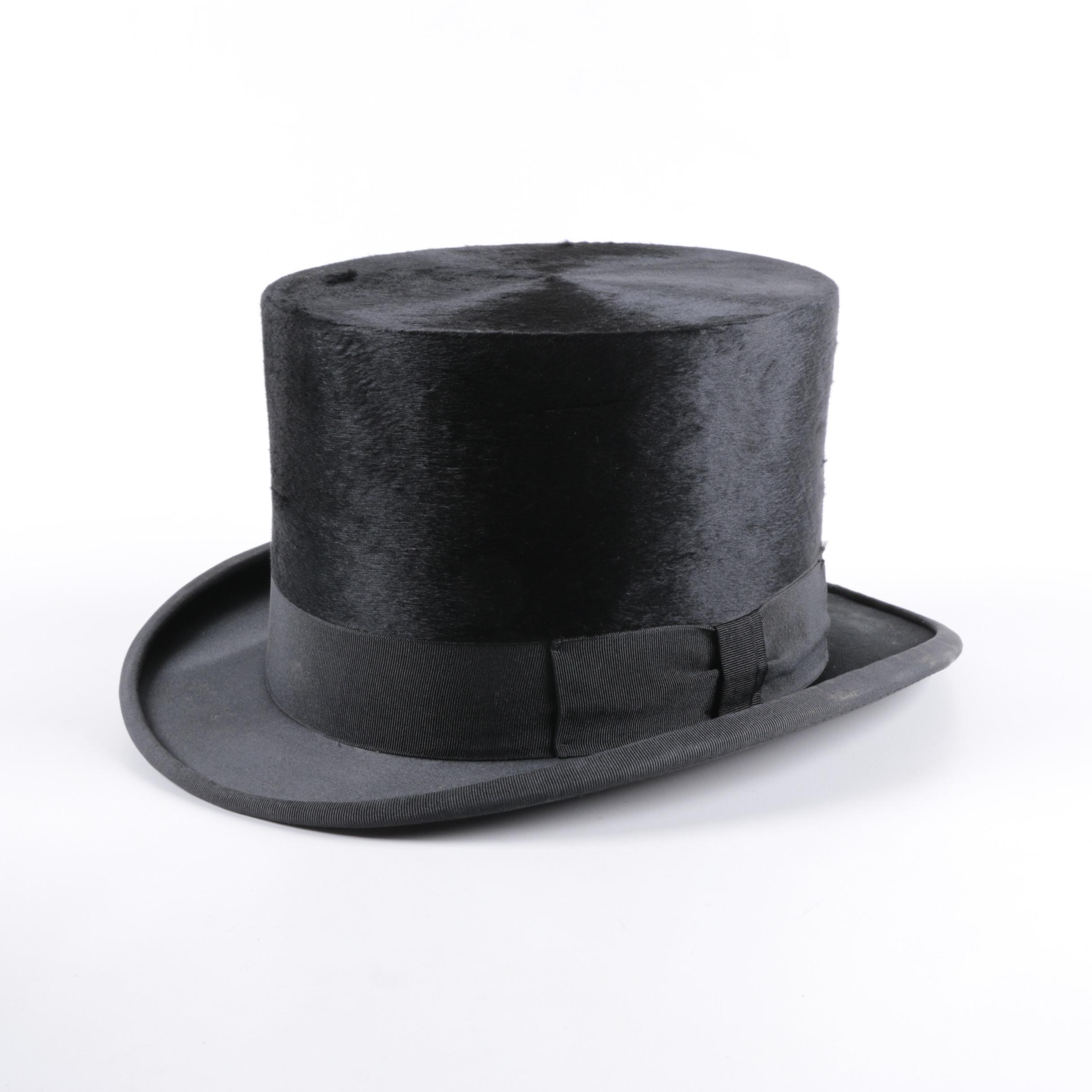 Vintage Julius Garfinckel & Co. Top Hat
