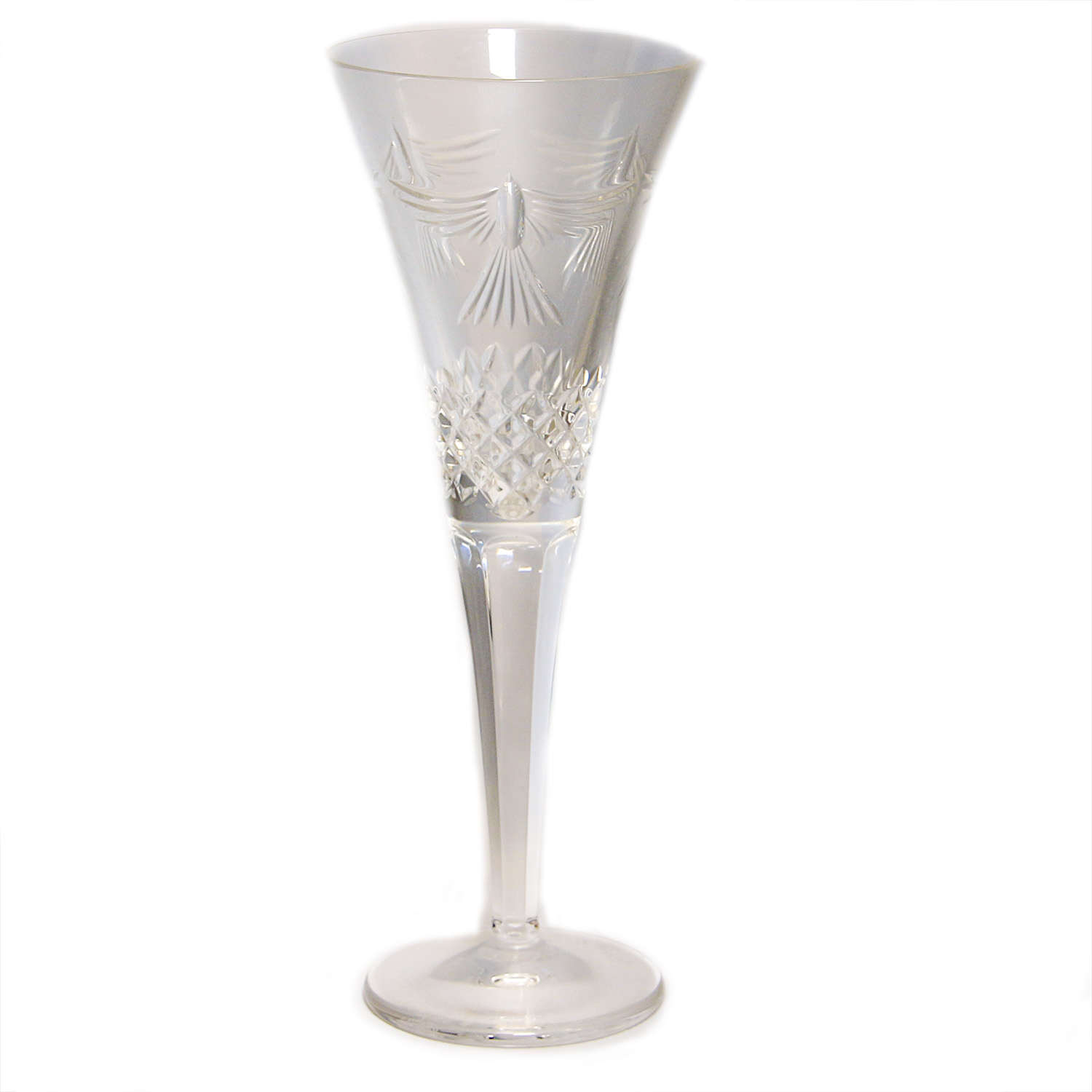 Waterford Crystal "Millenium Series: Peace" Toasting Flutes