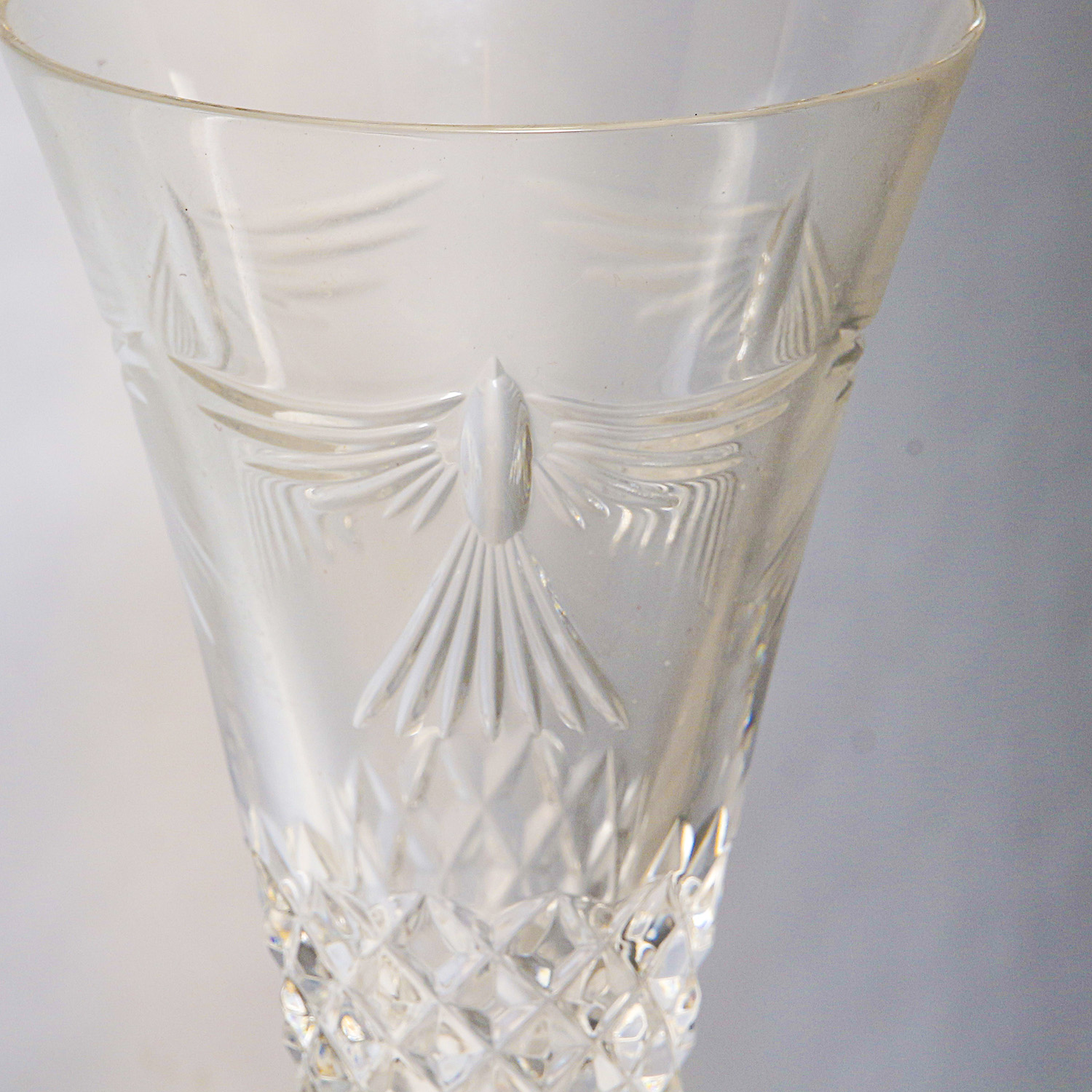 Waterford Crystal "Millenium Series: Peace" Toasting Flutes