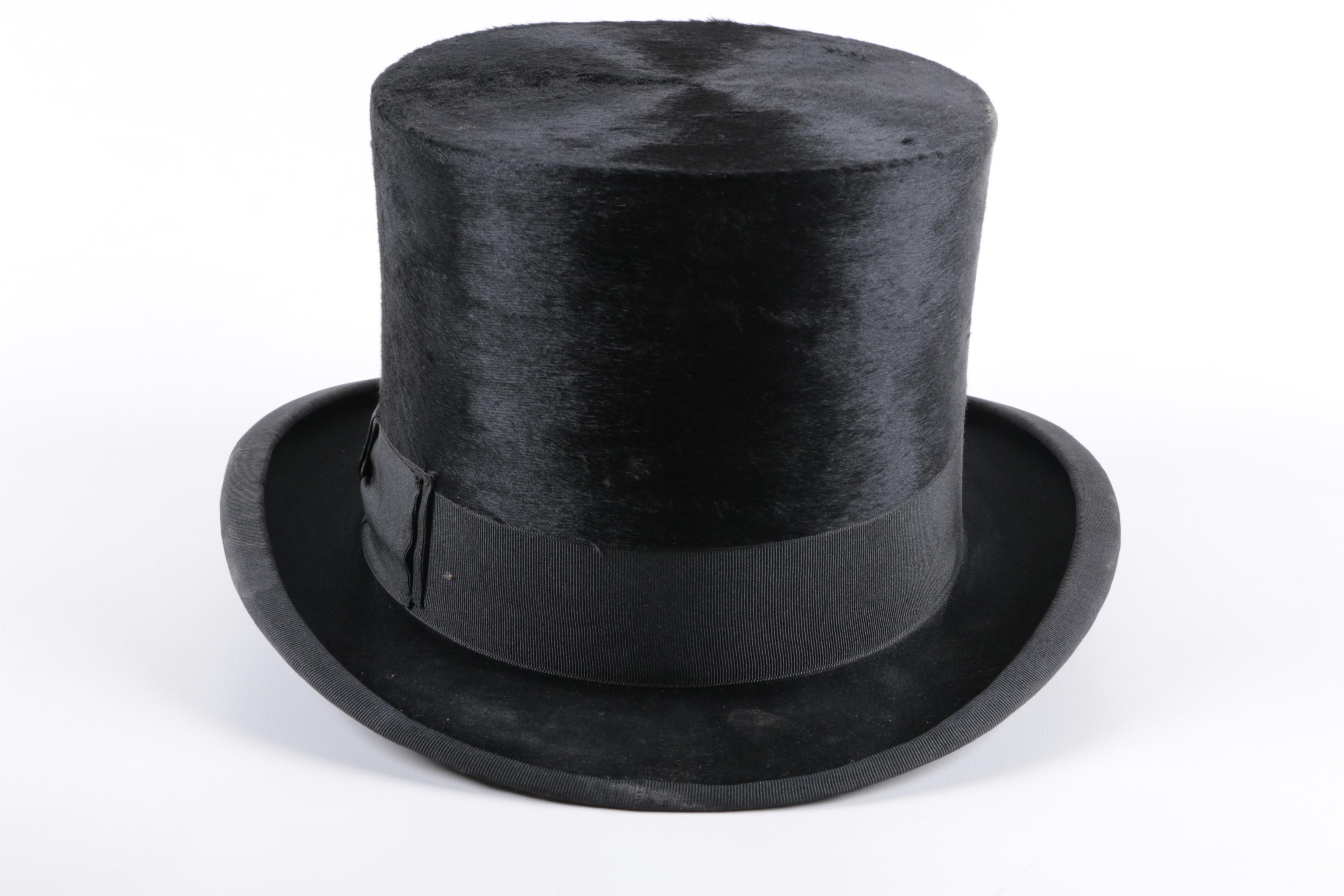 Vintage Julius Garfinckel & Co. Top Hat
