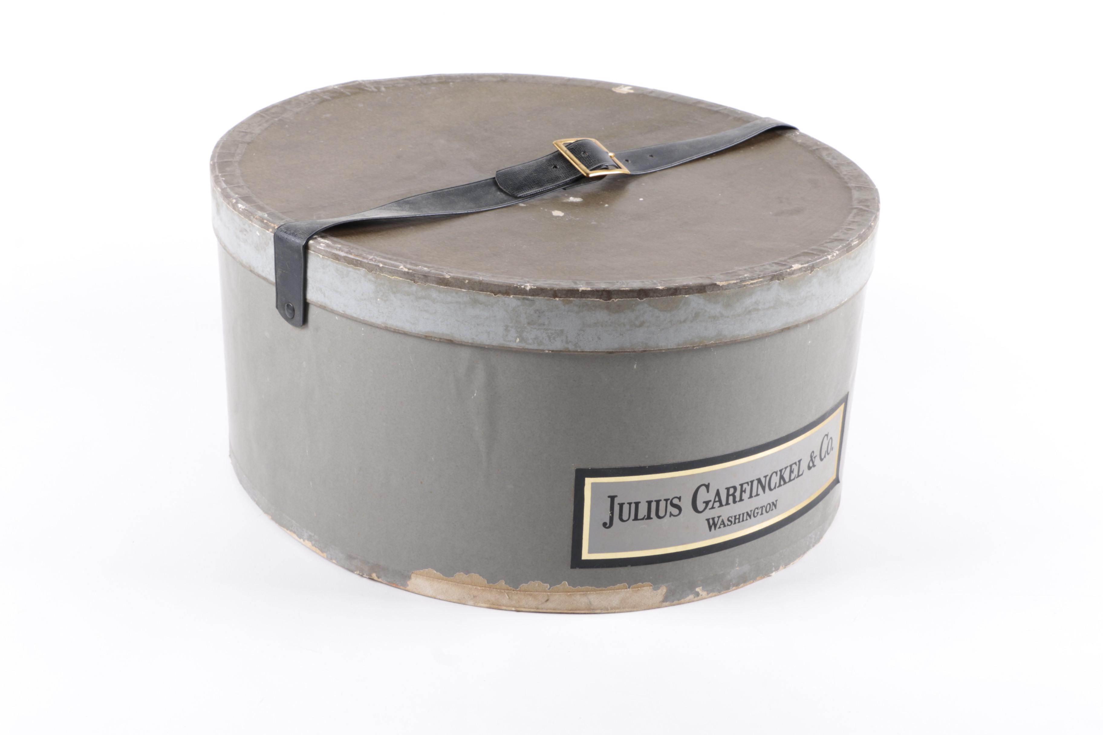 Vintage Julius Garfinckel & Co. Top Hat