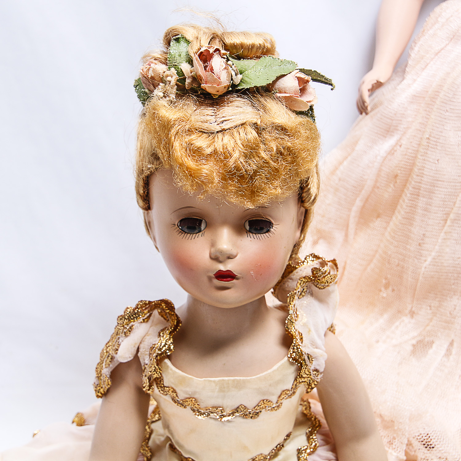 Pair of Vintage Madame Alexander Dolls