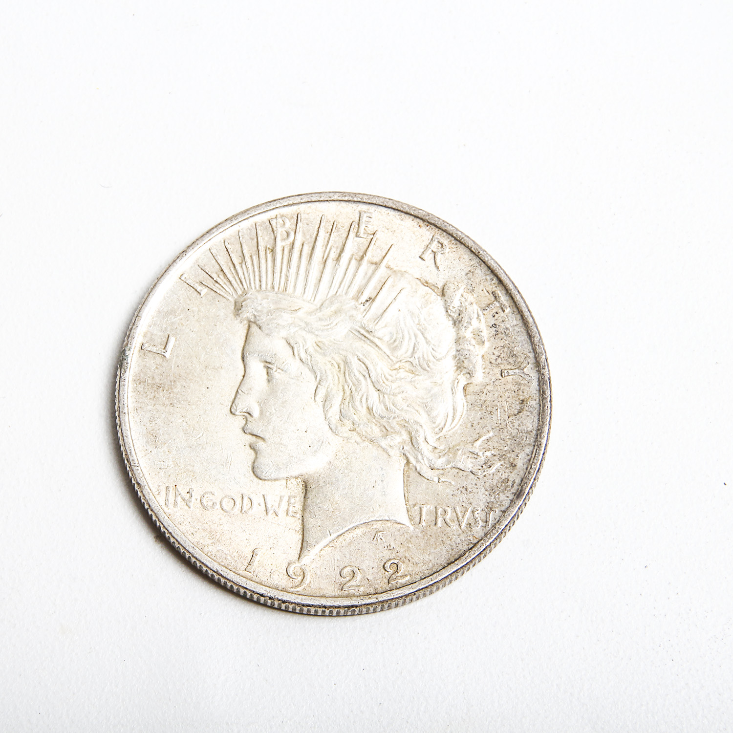 1922 Silver Peace Dollars