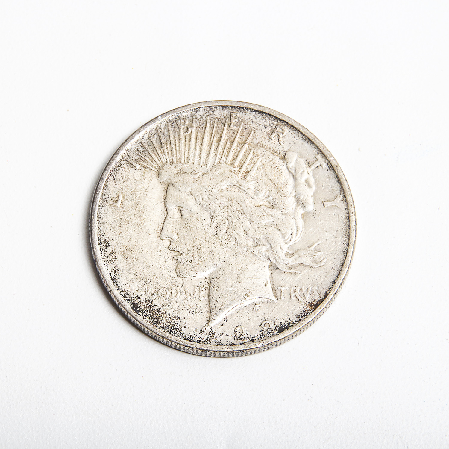 1922 Silver Peace Dollars