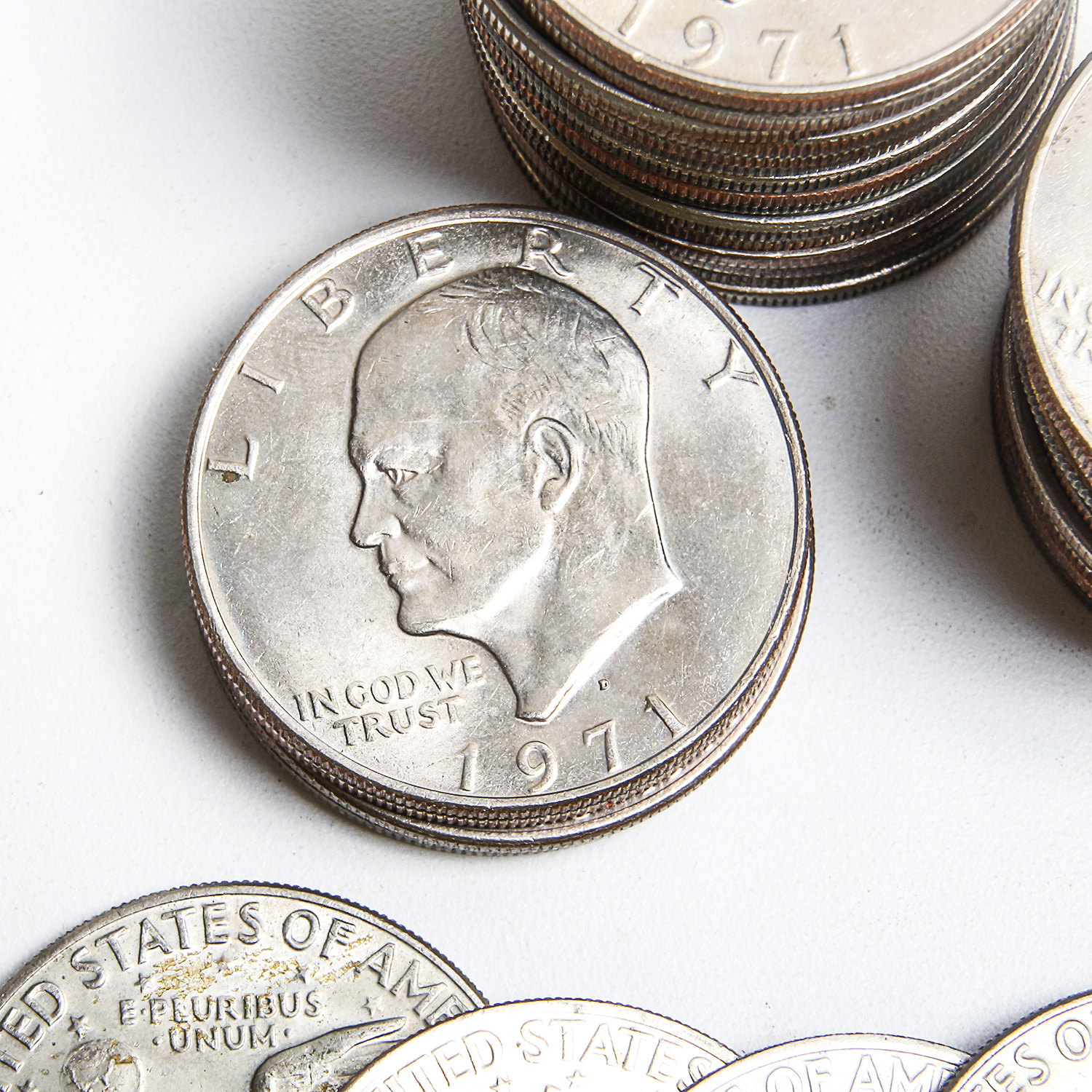 1971-1977 Eisenhower Silver Dollars