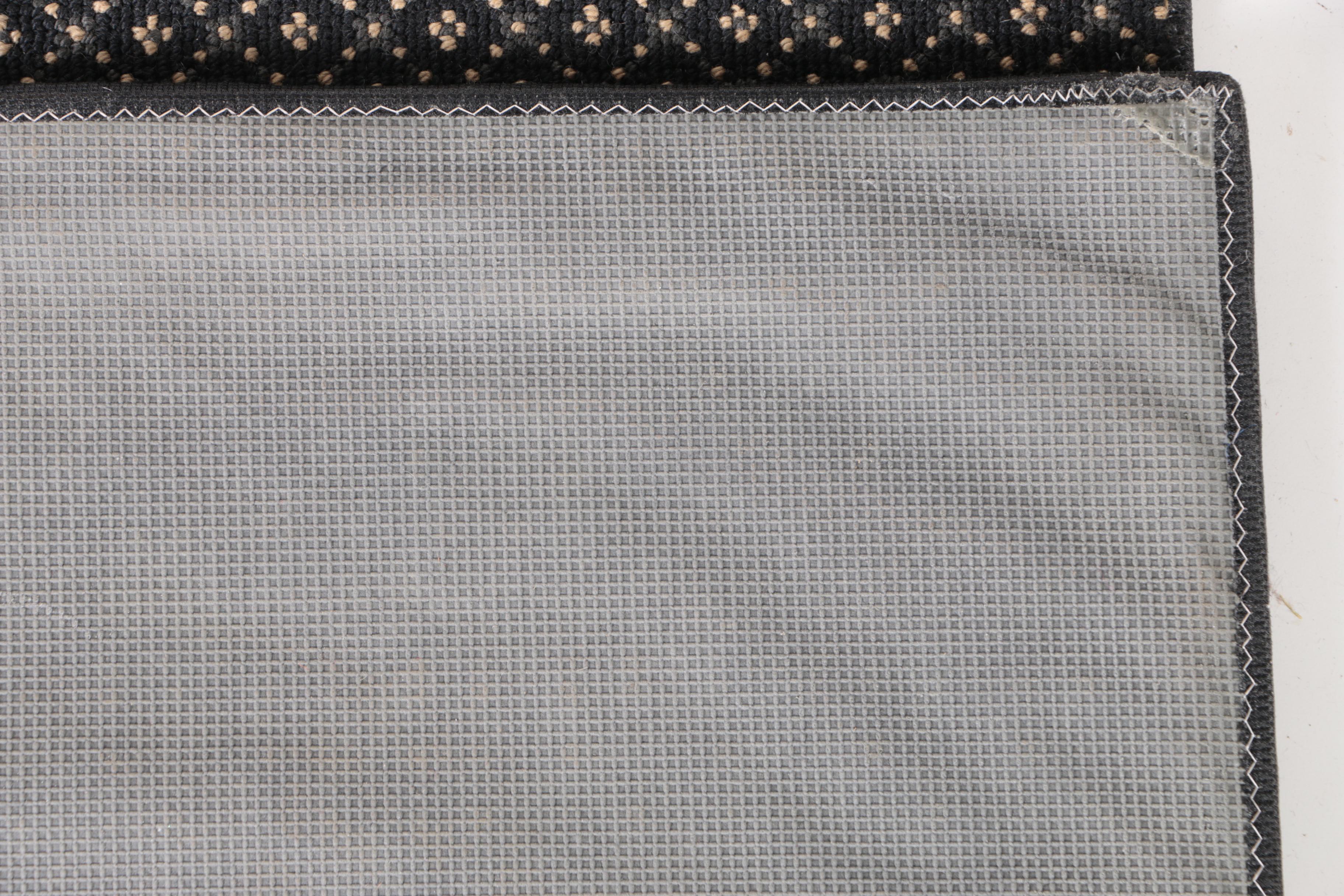 Extra-Long Machine-Made Diamond Lattice Hallway Runner