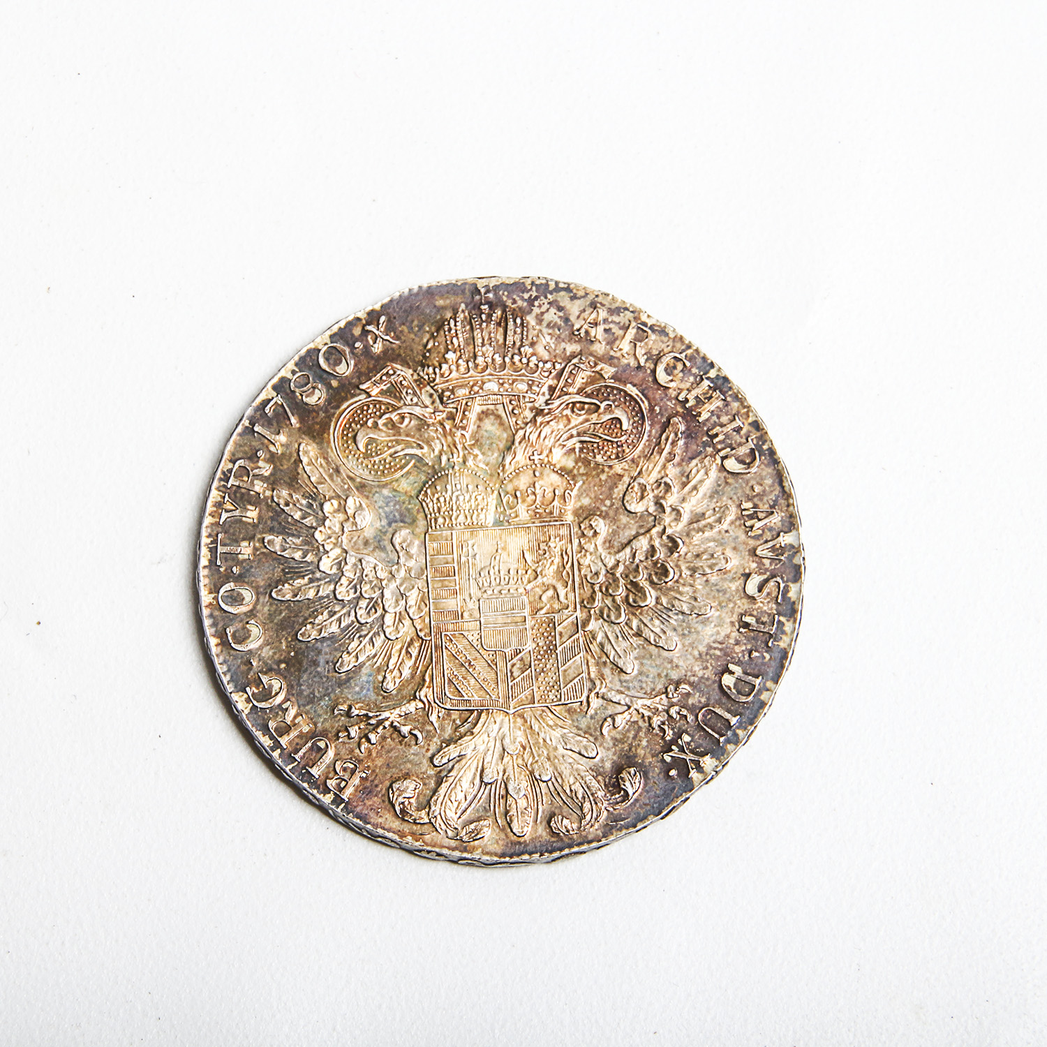 1965 Churchill and Queen Elizabeth II Coins with Maria Theresa Thaler Restrike