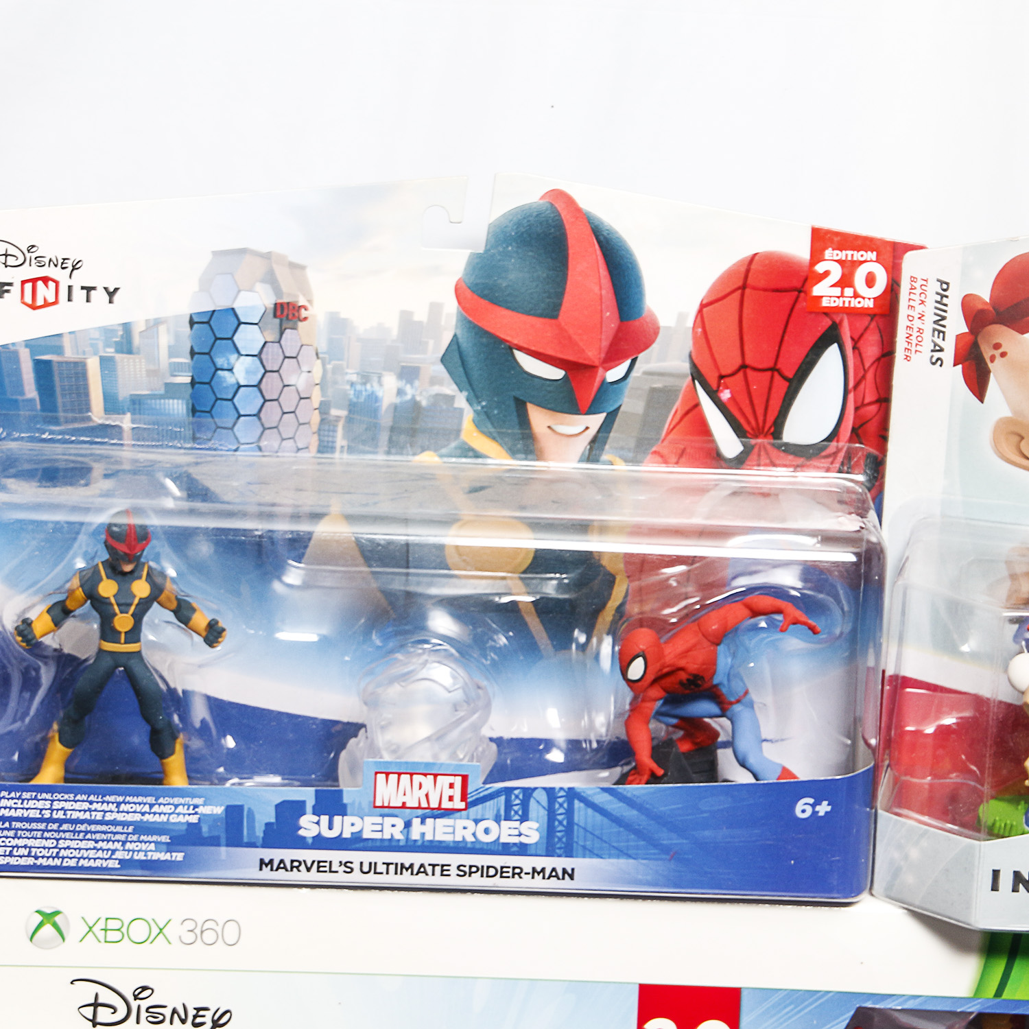Disney and Marvel Infinity Figures
