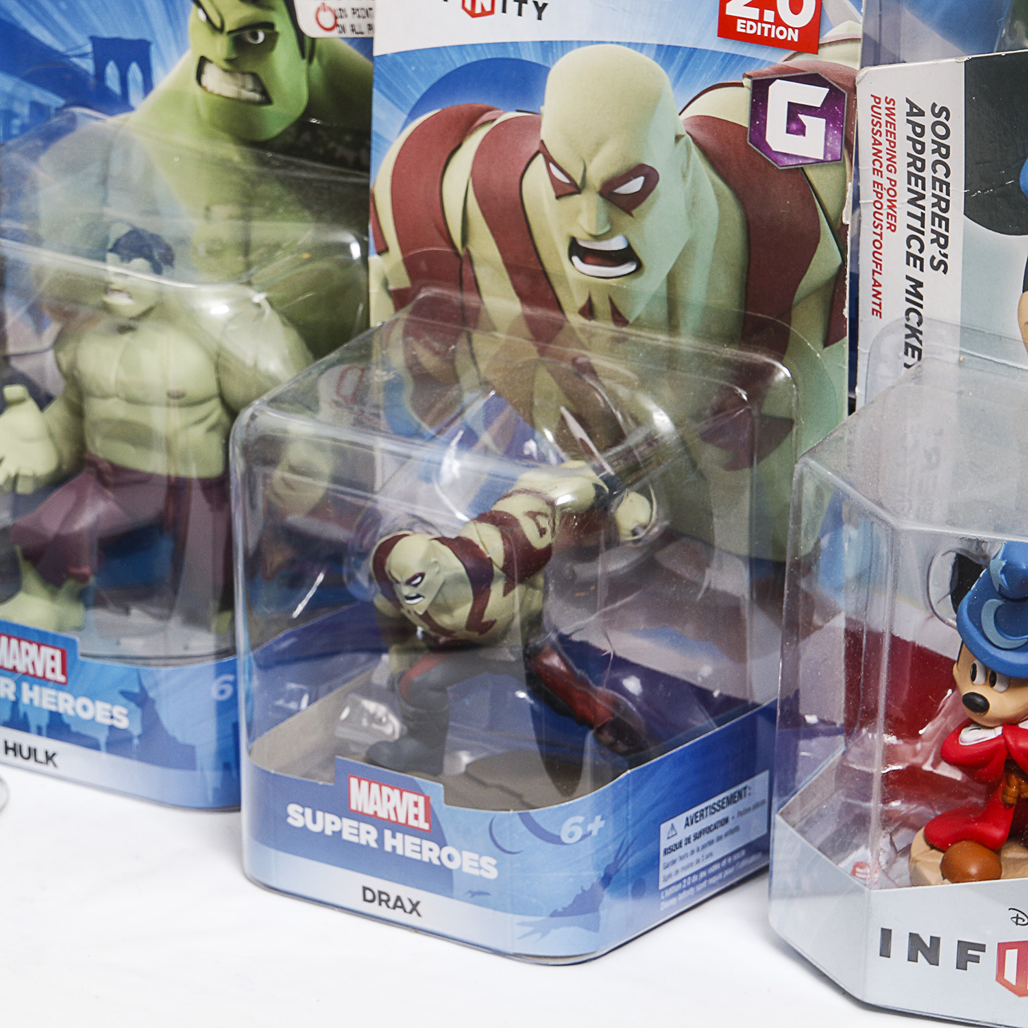 Disney and Marvel Infinity Figures