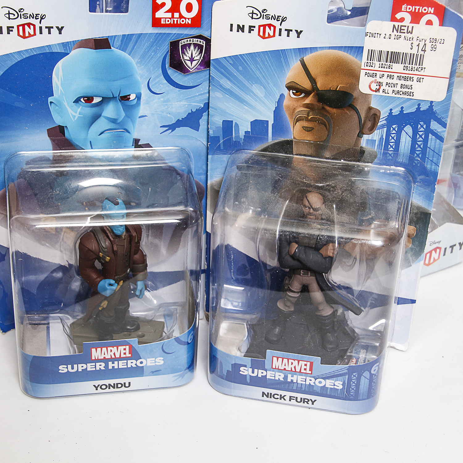 Disney and Marvel Infinity Figures