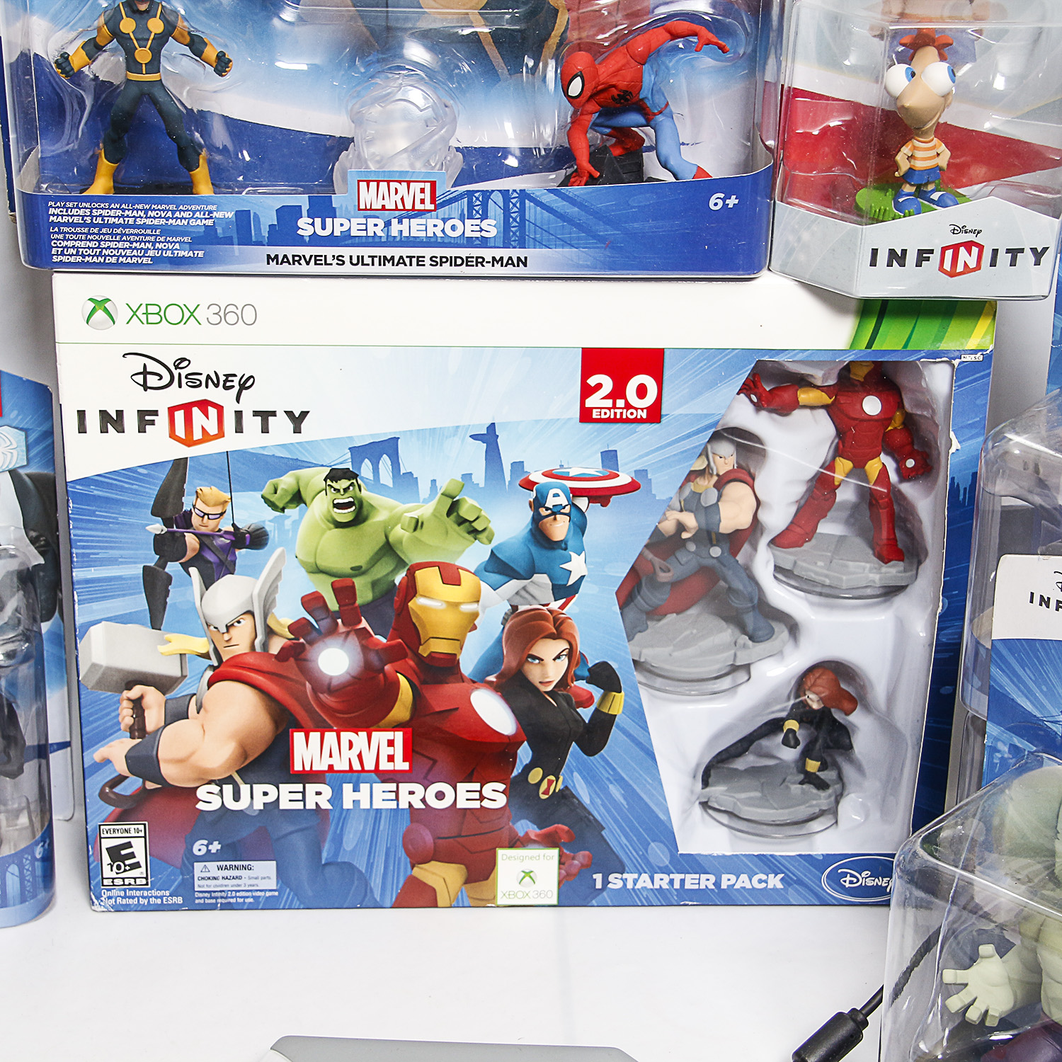 Disney and Marvel Infinity Figures